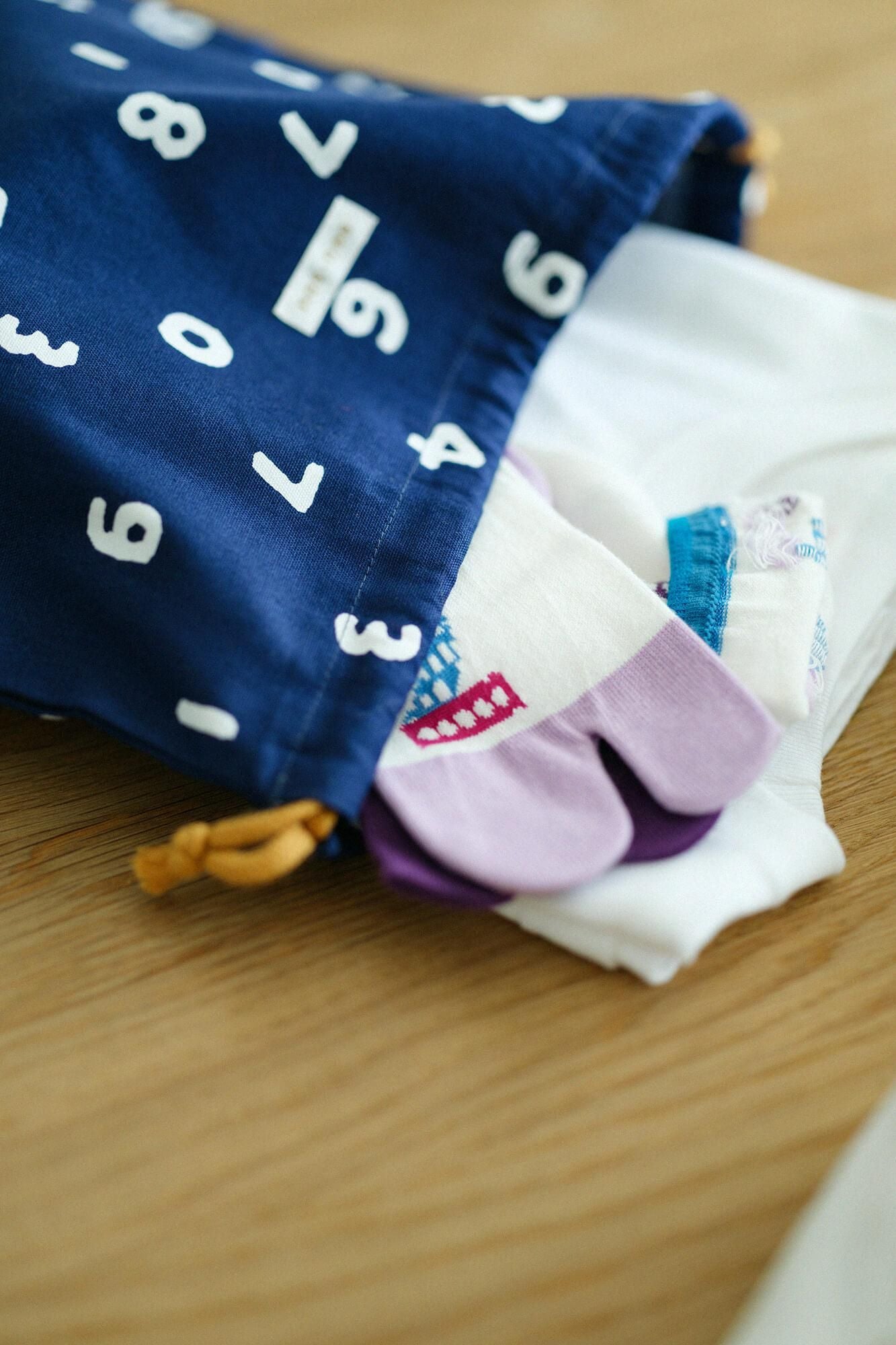 SOU・SOU×Marushin Kordelzugtasche L/SO-SU-U