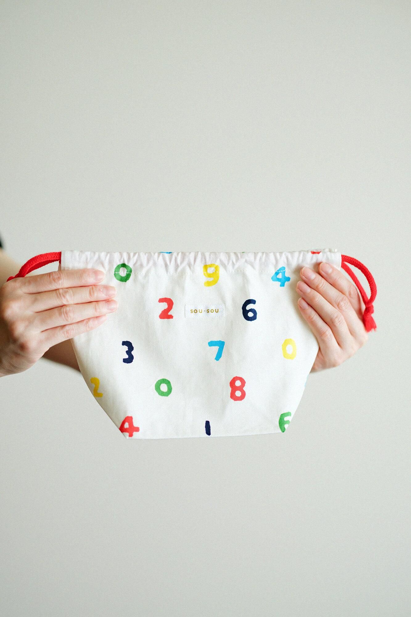 SOU・SOU×丸眞便當抽繩包/SO-SU-U十數五色