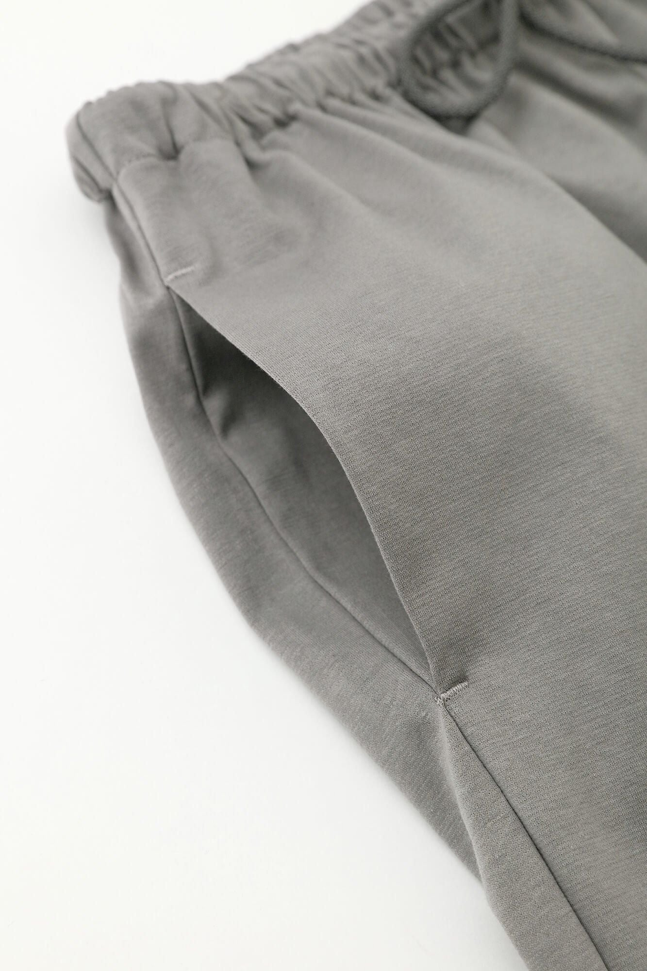 羅紋針織布 闊腿褲2.0/灰色