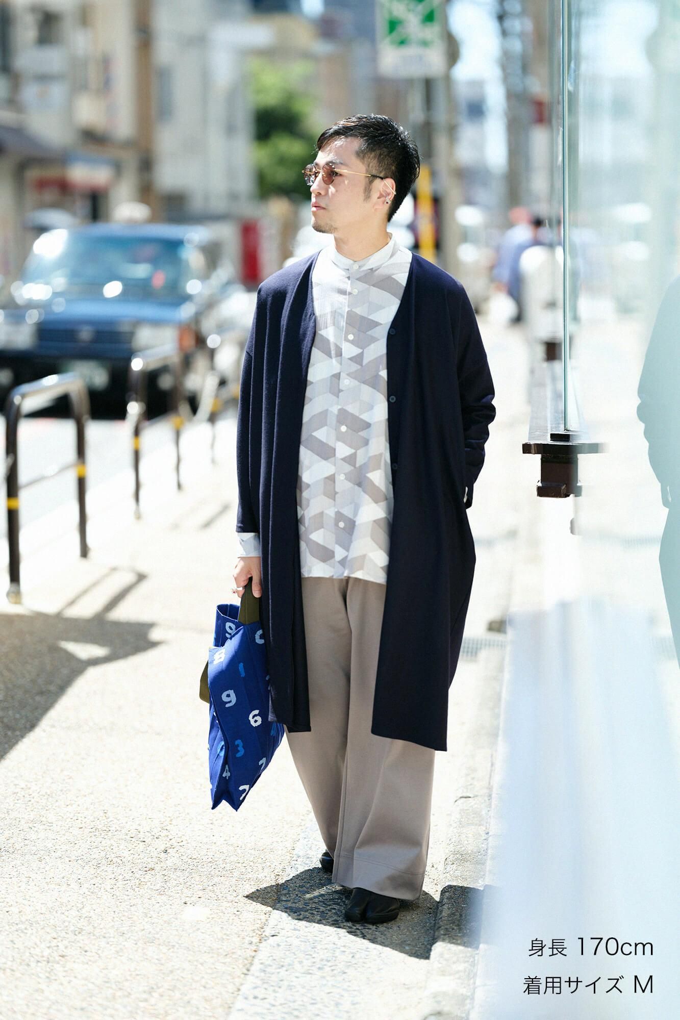 羅紋針織布 闊腿褲2.0/灰色