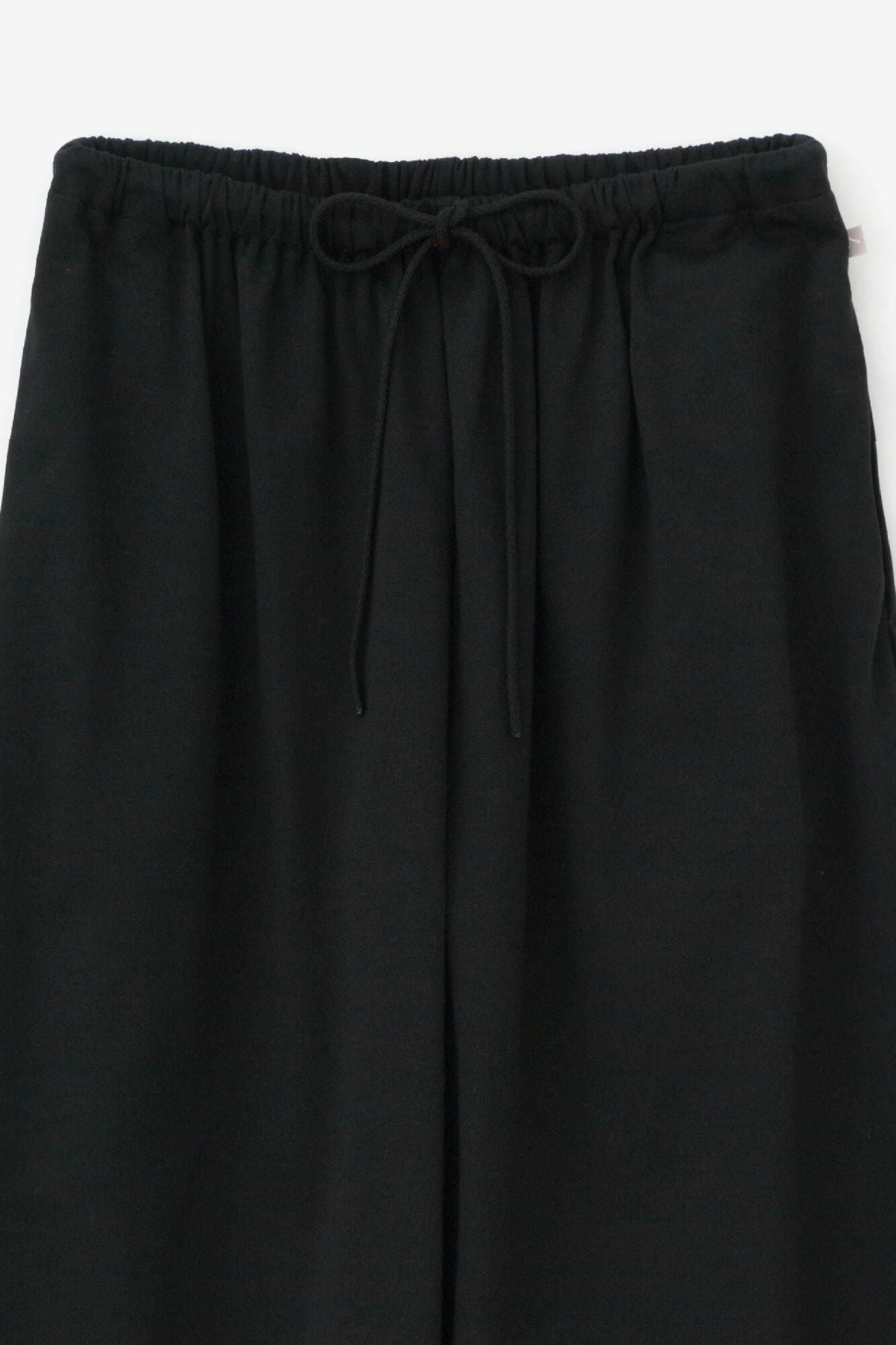 Ponte Fabric Wide Pants 2.0/ Black