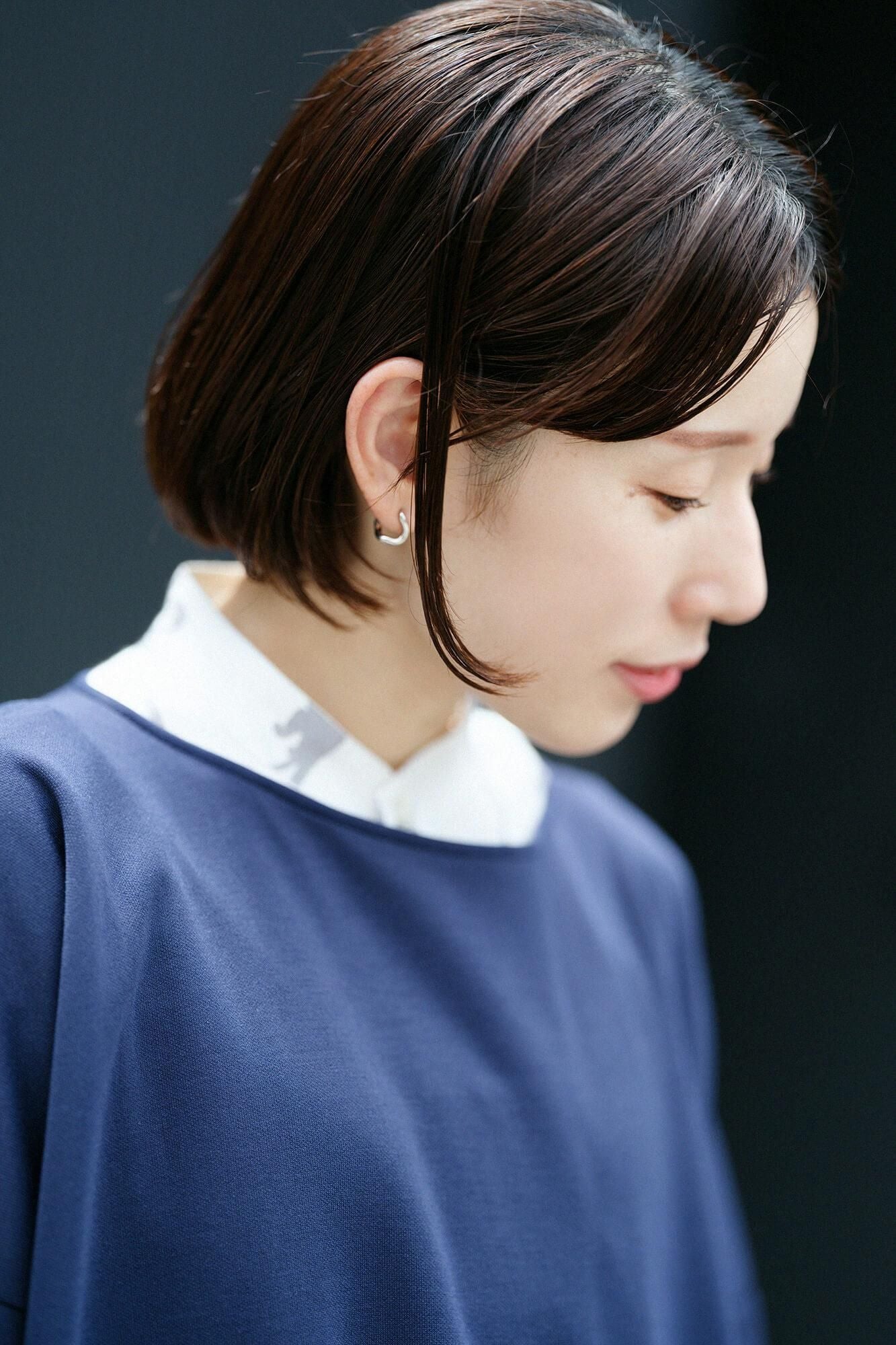 DRYMASTER(R)瓦楞針織 B.N.連身裙 超長版/深藍色