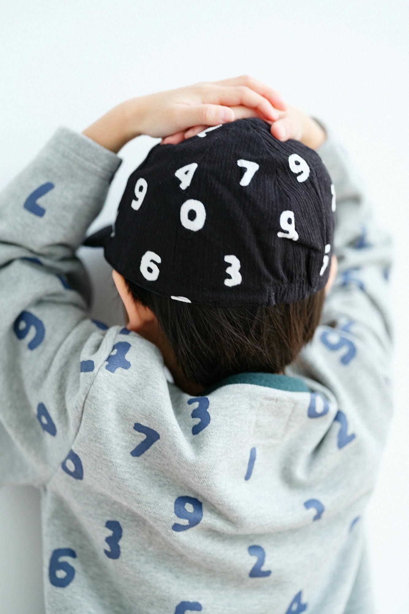 高島縮棉 20/20 雙面用 鴨舌帽/SO-SU-U 十數 黑色