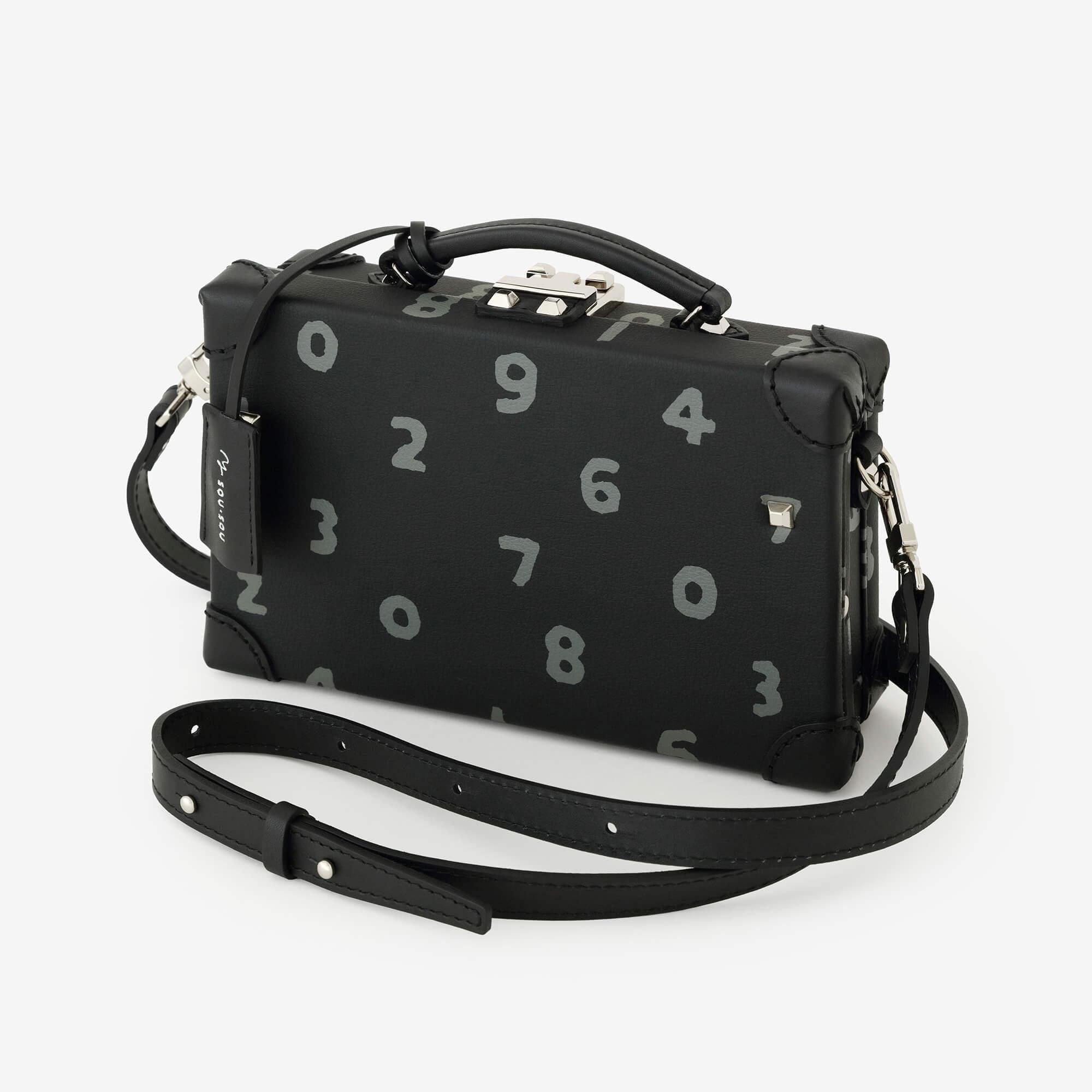 SOU・SOU×匠乃固鞄(R) ミニトランク/SO-SU-U 濡羽色(ぬればいろ)