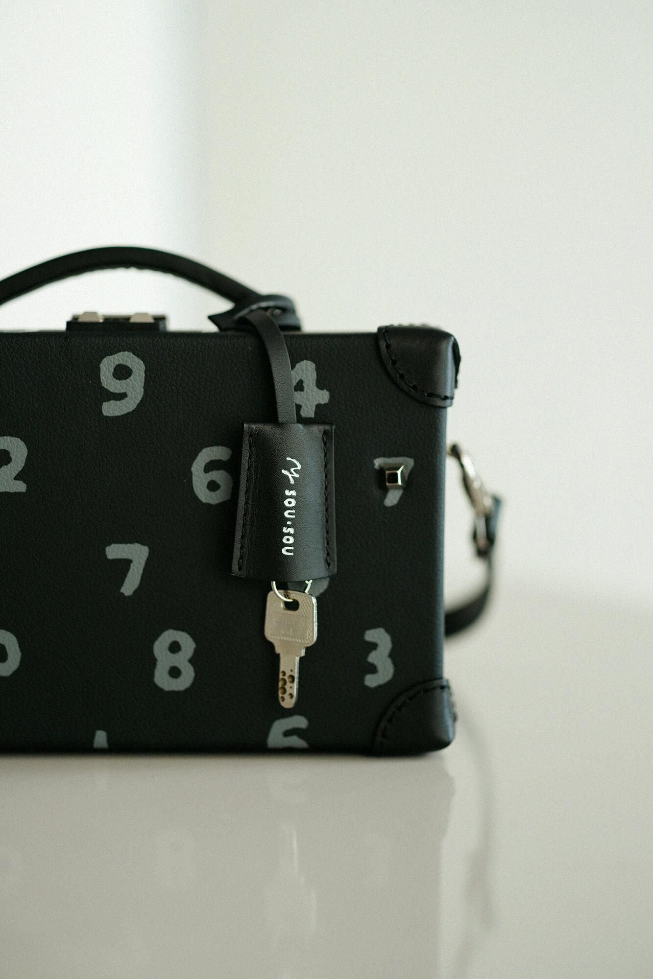 SOU・SOU×匠乃固鞄(R) ミニトランク/SO-SU-U 濡羽色(ぬればいろ)