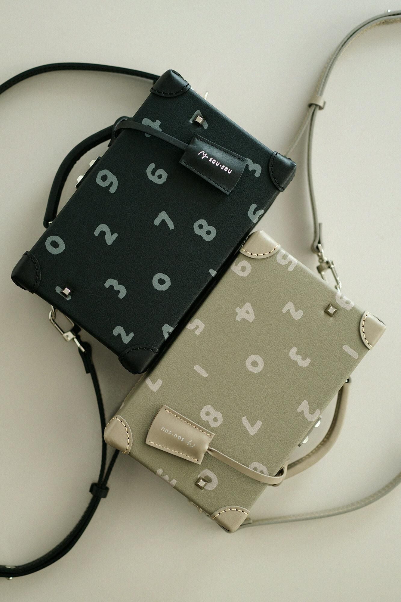 SOU・SOU×匠乃固鞄(R) ミニトランク/SO-SU-U 濡羽色(ぬればいろ)