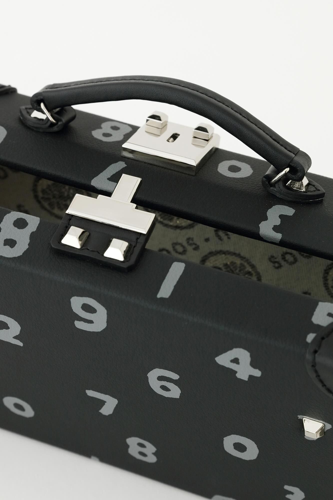 SOU・SOU×匠乃固鞄(R) ミニトランク/SO-SU-U 濡羽色(ぬればいろ)