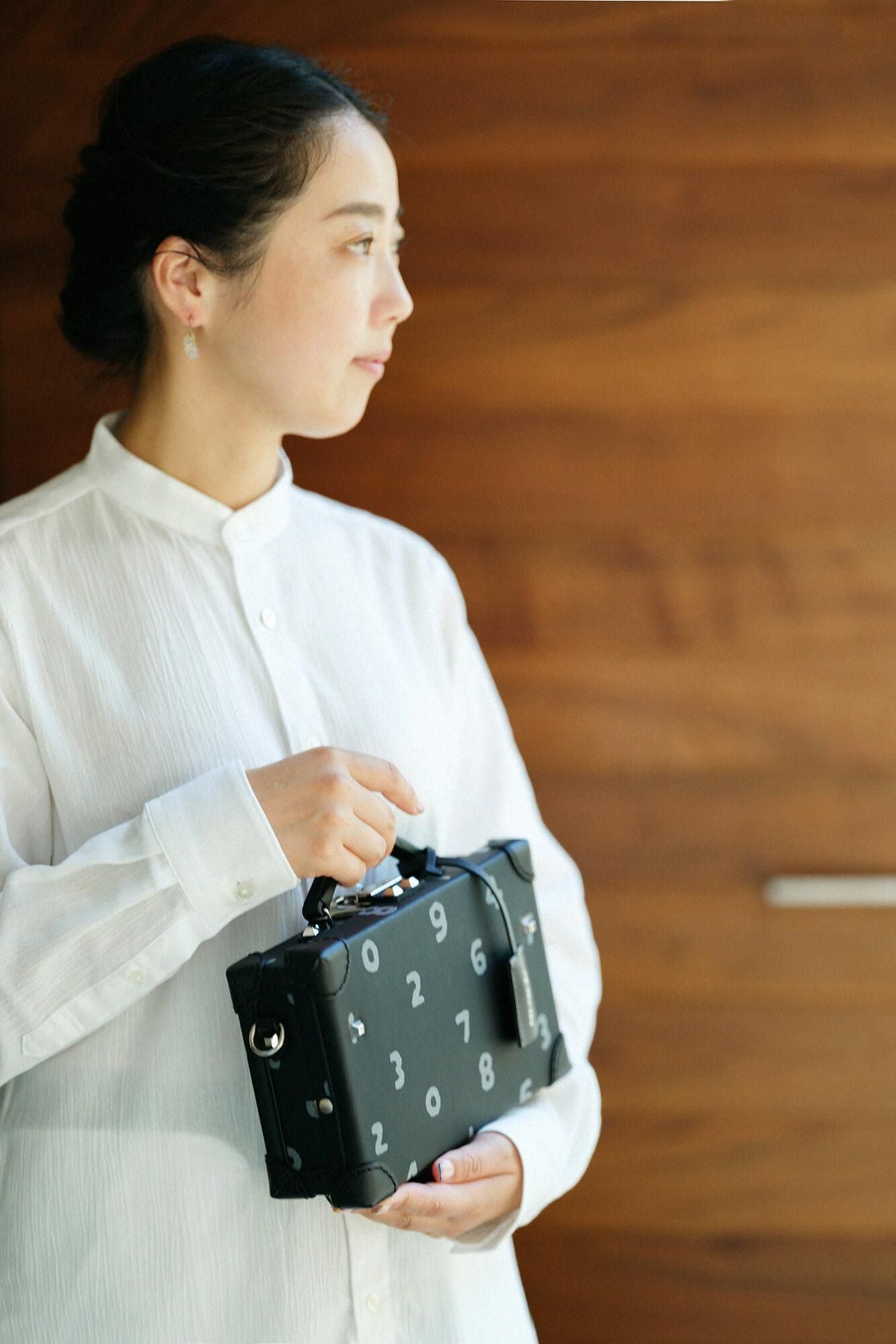 SOU・SOU×匠乃固鞄(R) ミニトランク/SO-SU-U 濡羽色(ぬればいろ)