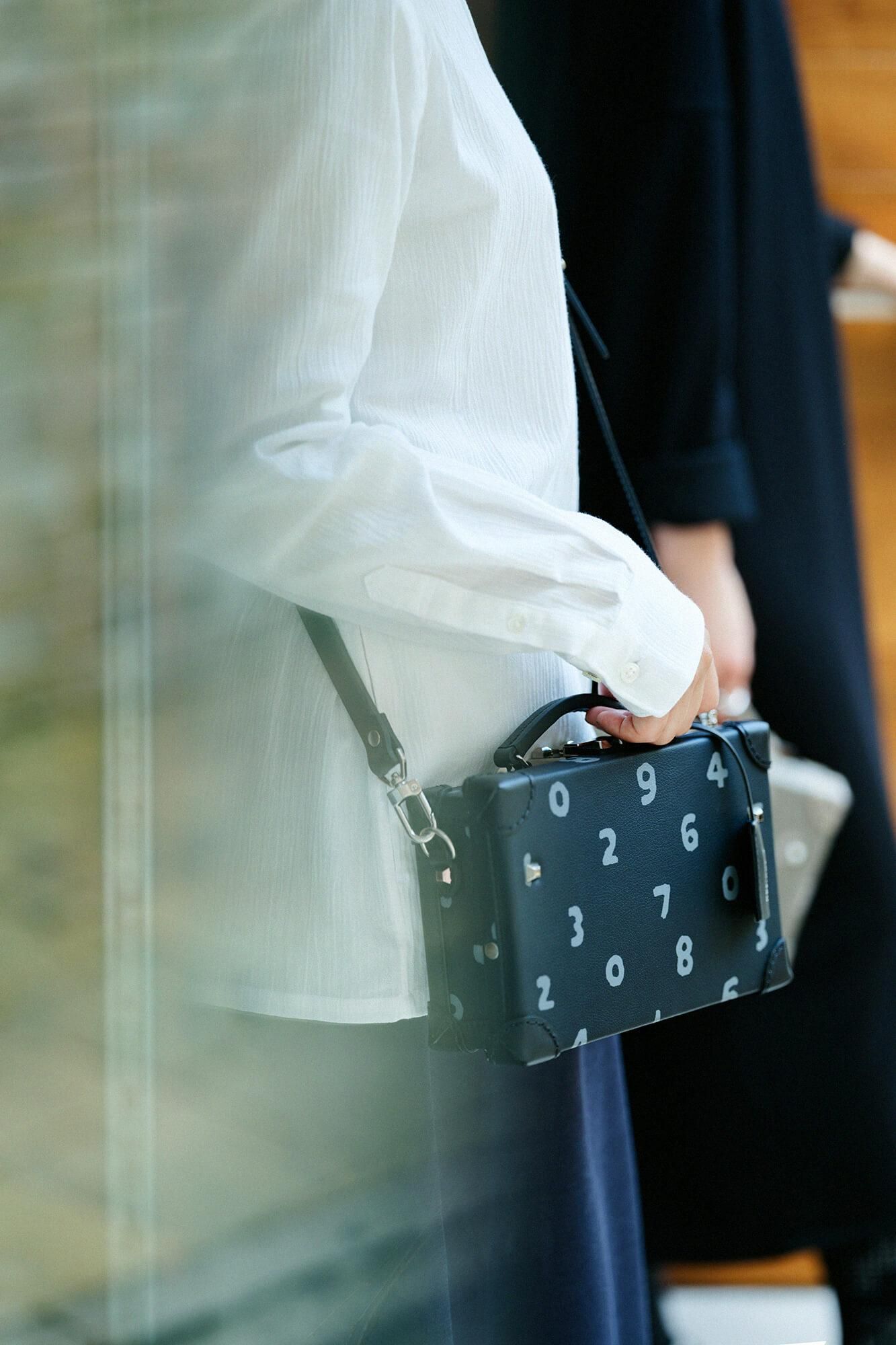 SOU・SOU×匠乃固鞄(R) ミニトランク/SO-SU-U 濡羽色(ぬればいろ)