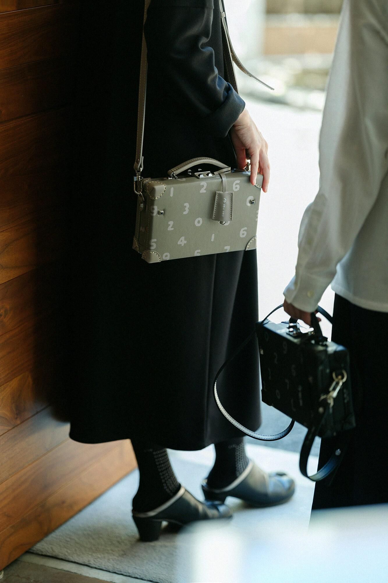 SOU・SOU×匠乃固鞄(R) ミニトランク/SO-SU-U 濡羽色(ぬればいろ)