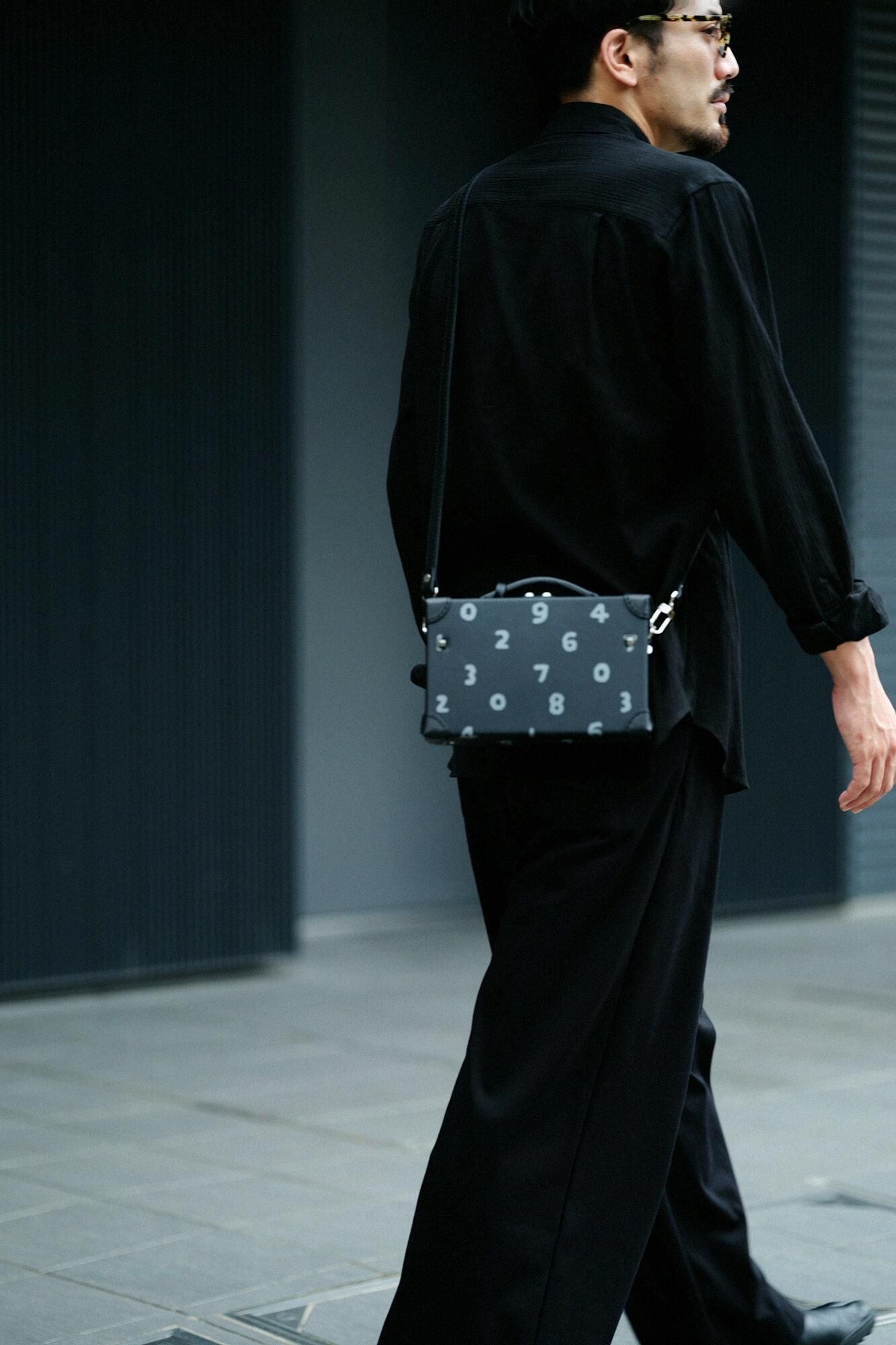 SOU・SOU×匠乃固鞄(R) ミニトランク/SO-SU-U 濡羽色(ぬればいろ)