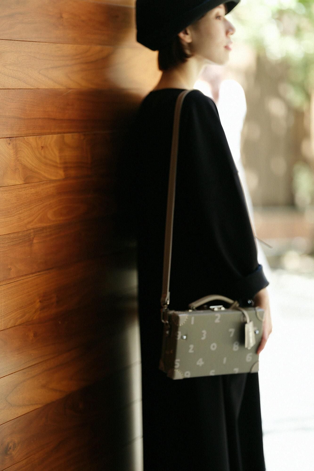 SOU・SOU×匠乃固鞄(R) ミニトランク/SO-SU-U 茶気鼠(ちゃけねず)