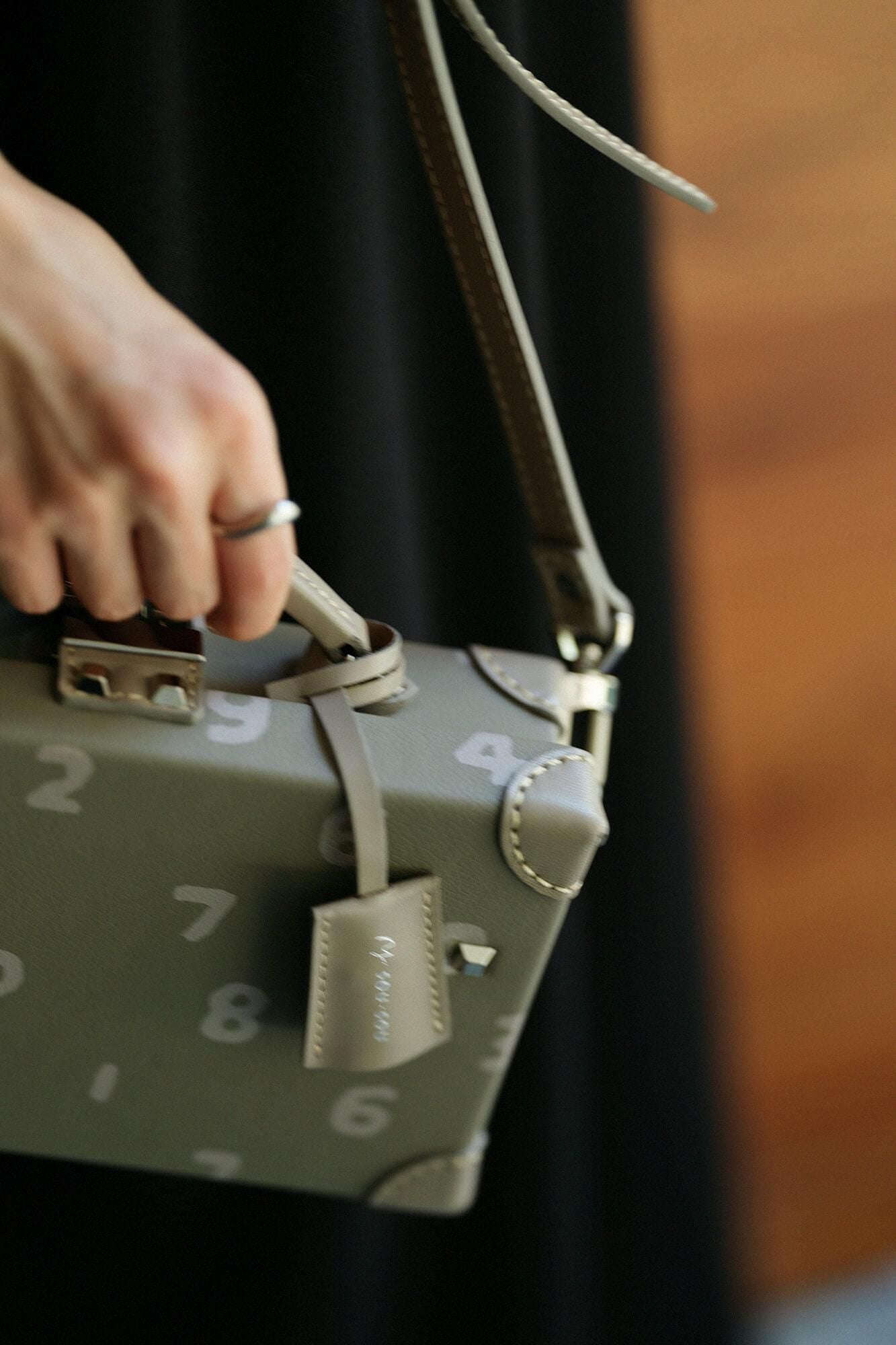 SOU・SOU×匠乃固鞄(R) ミニトランク/SO-SU-U 茶気鼠(ちゃけねず)