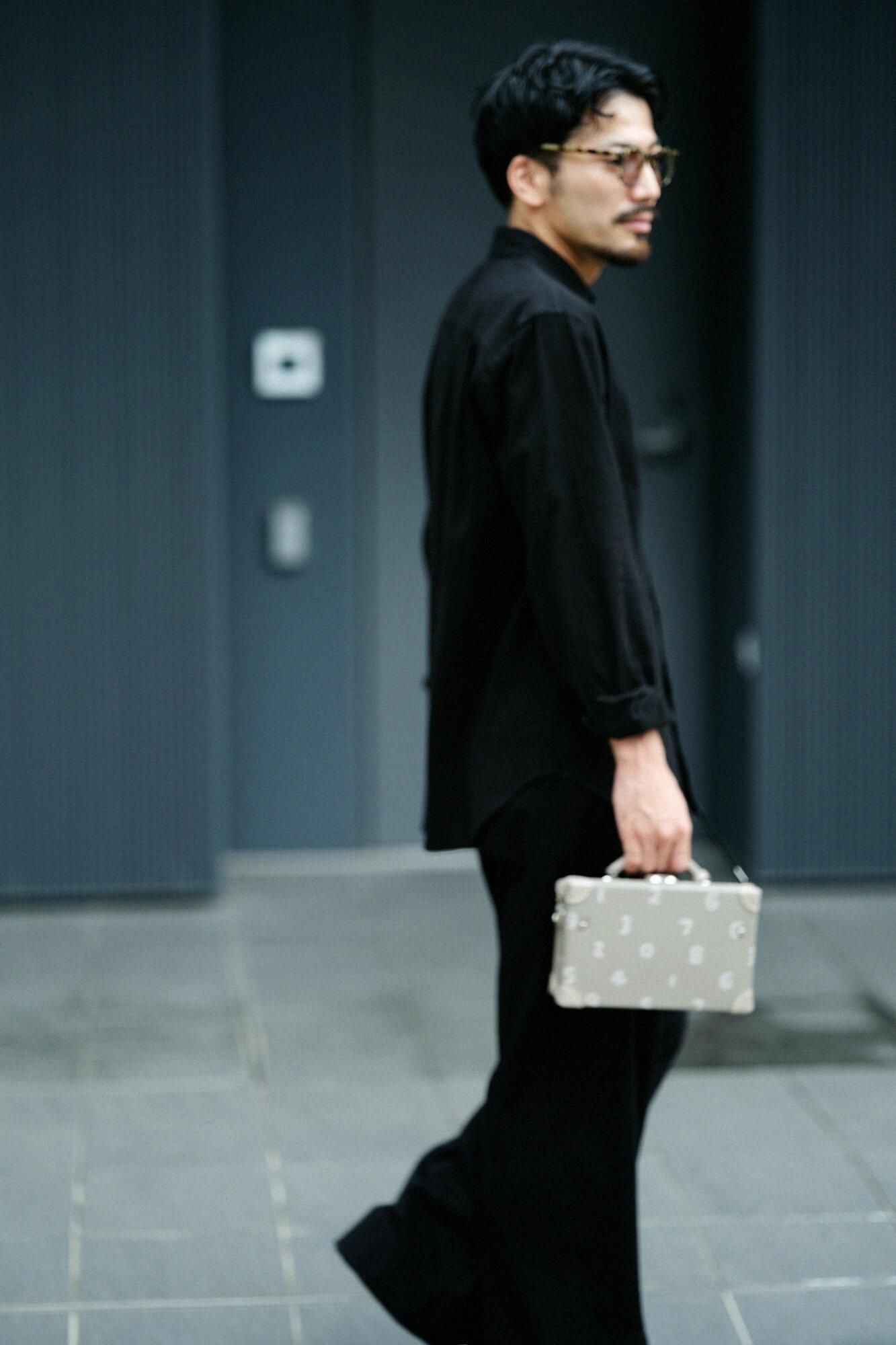 SOU・SOU×匠乃固鞄(R) ミニトランク/SO-SU-U 茶気鼠(ちゃけねず)