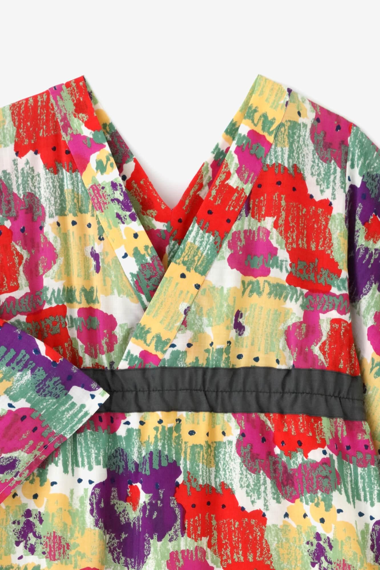 【online한정】모슬린 미타테 원피스/동경