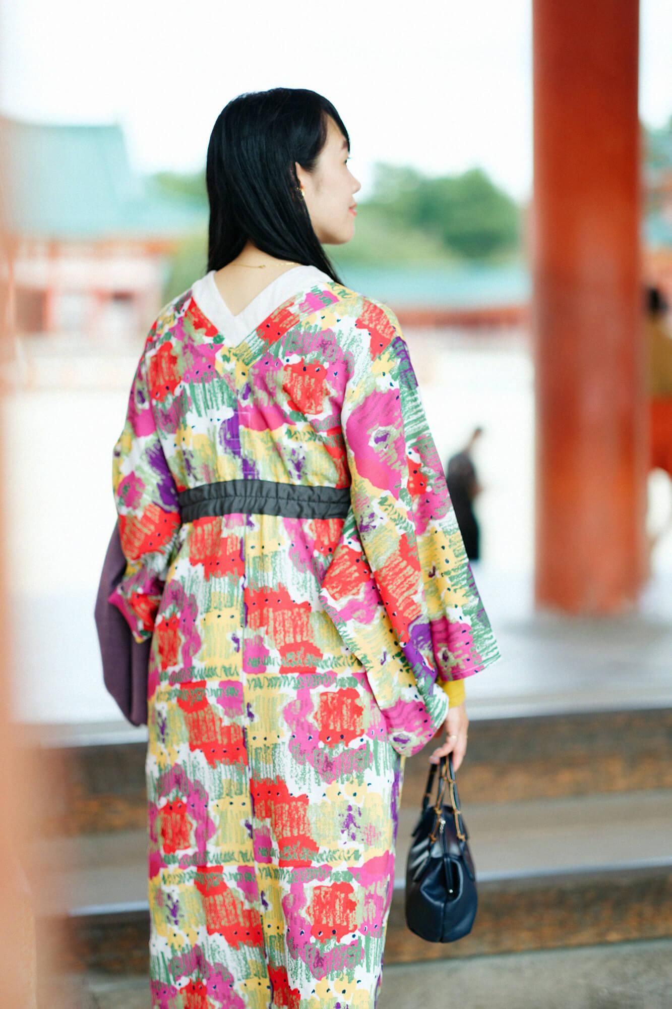 【online한정】모슬린 미타테 원피스/동경