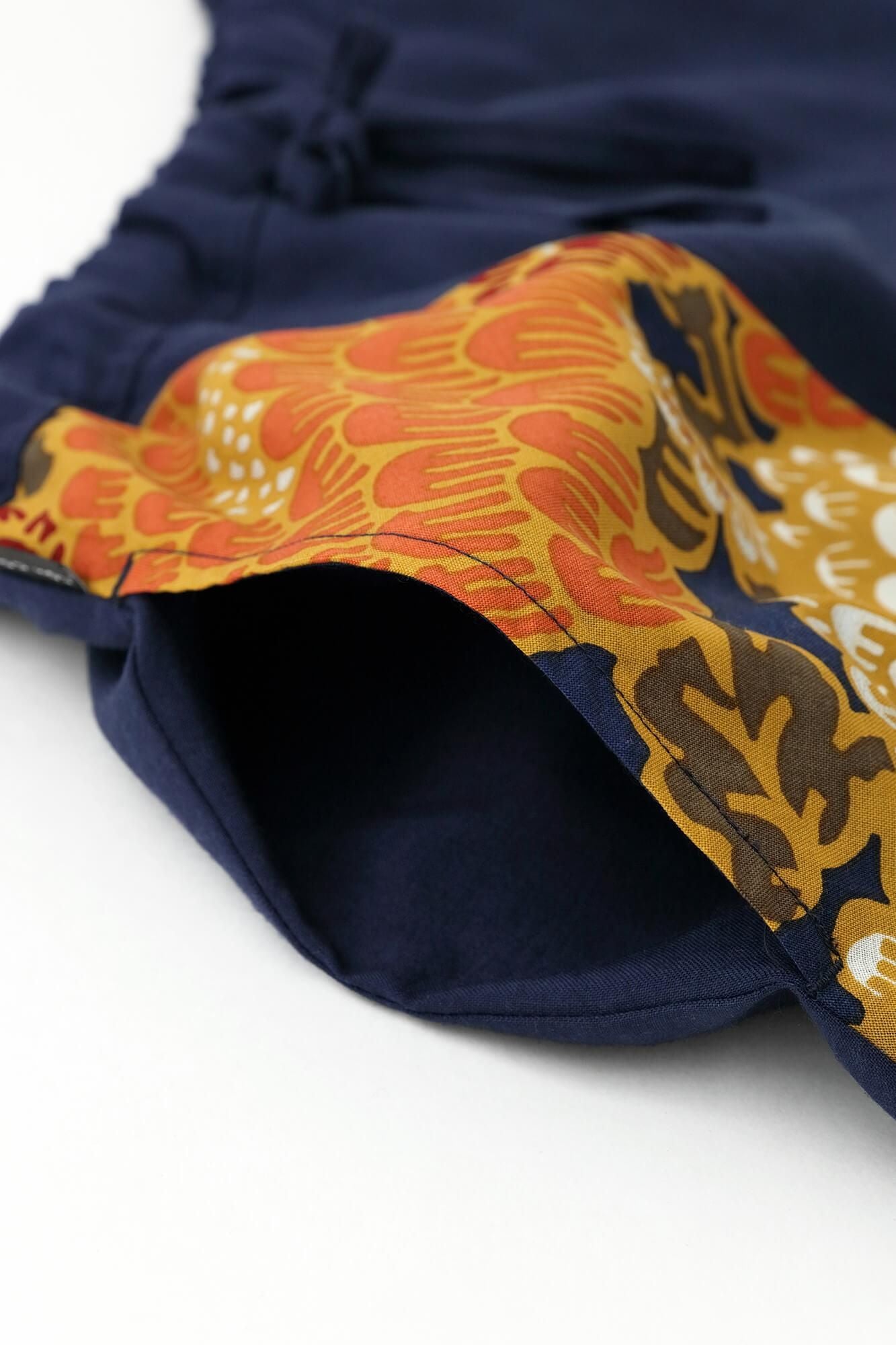 【online한정】모슬린 후지 2.0/다크 블루 ×켄란