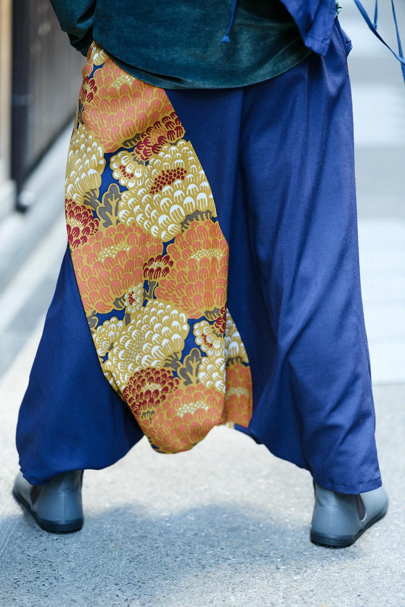 【online한정】모슬린 후지 2.0/다크 블루 ×켄란