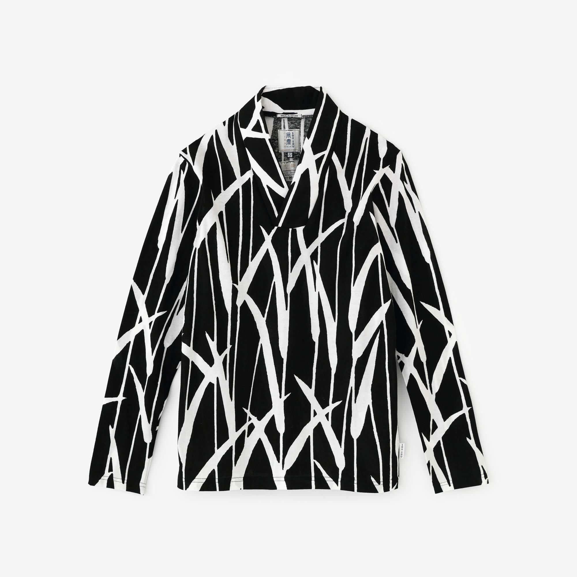Seba Fubi Kimono Collar Shirt Nukiemon / Waterside