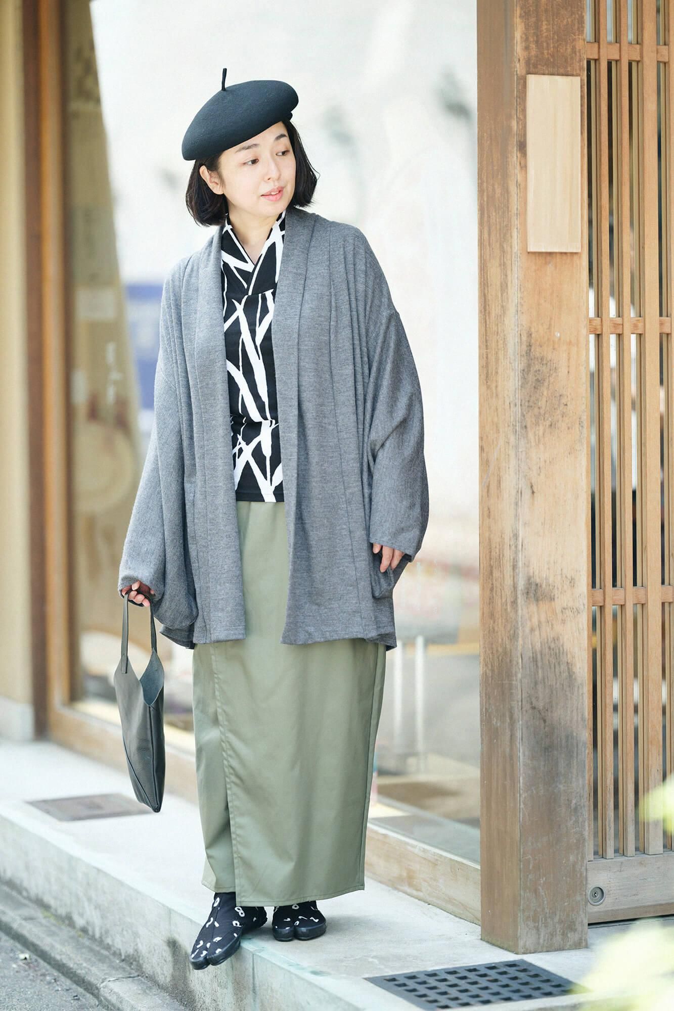 Seba Fubi Kimono Collar Shirt Nukiemon / Waterside