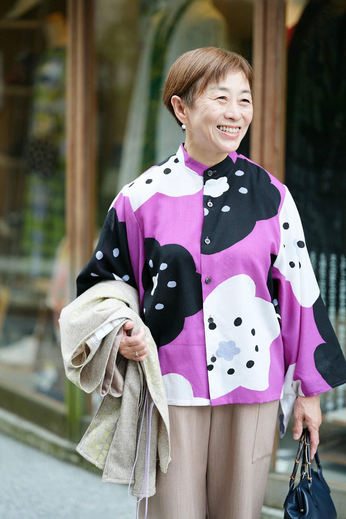 Mousseline Soui Upper/Smile Kyomurasaki