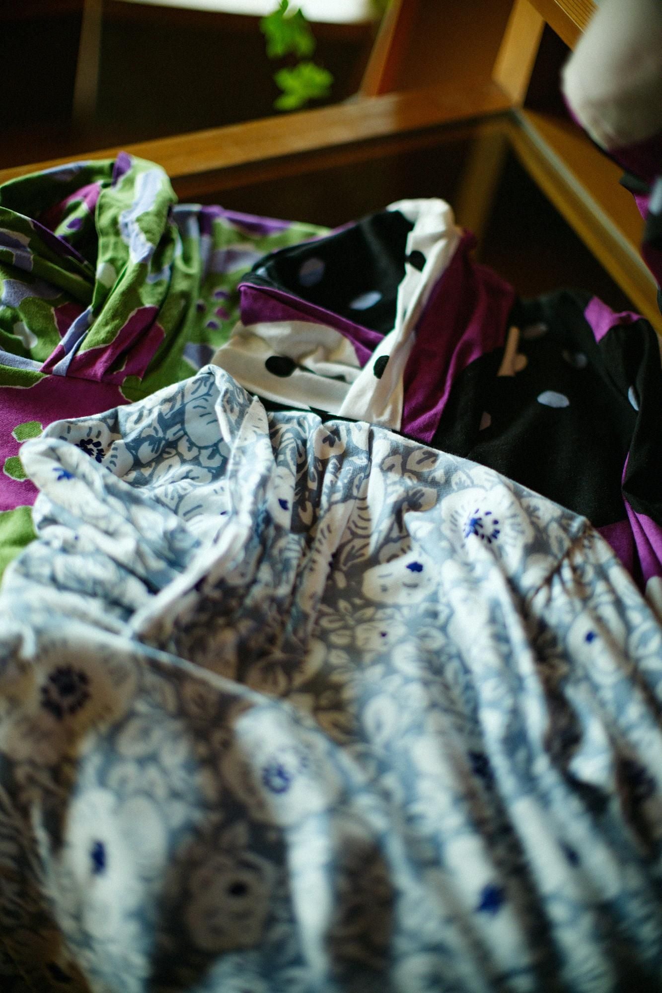 高領上衣/微笑 京紫色