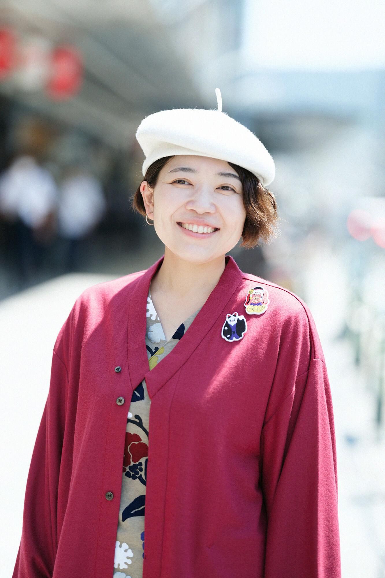 刺繍飾り(ししゅうかざり)/土人形(つちにんぎょう) 大黒(だいこく)さん