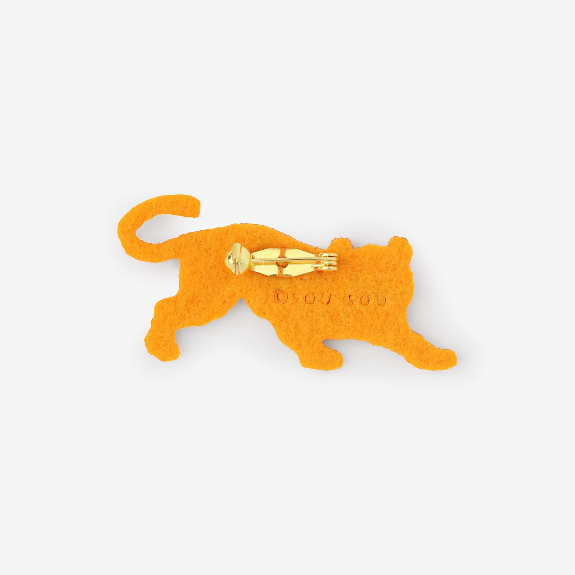 자수 브로치(Shukazari)/호랑이