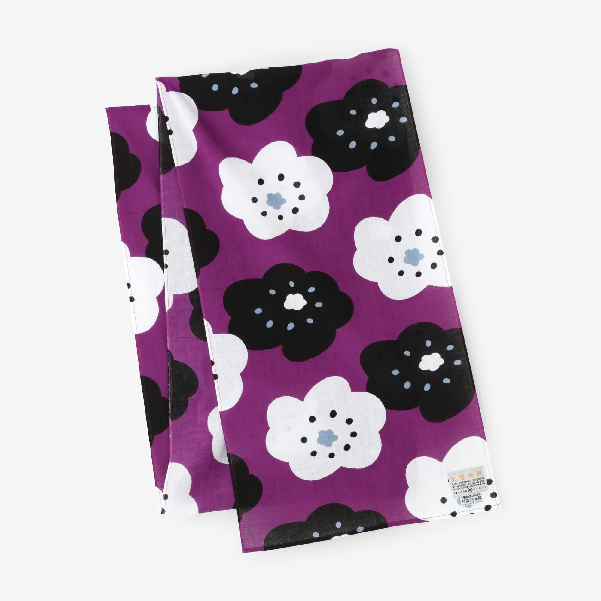 ISE棉花,领口/微笑,京都紫色