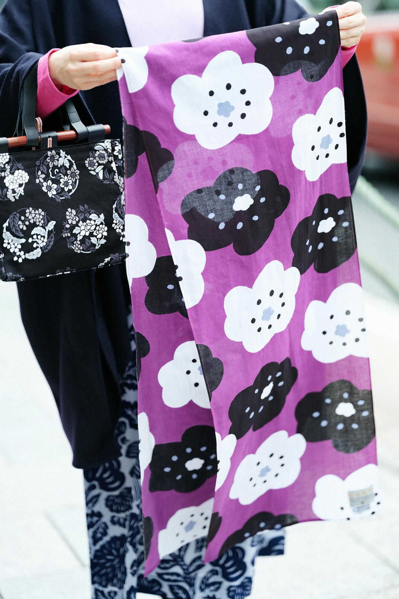 ISE棉花,领口/微笑,京都紫色