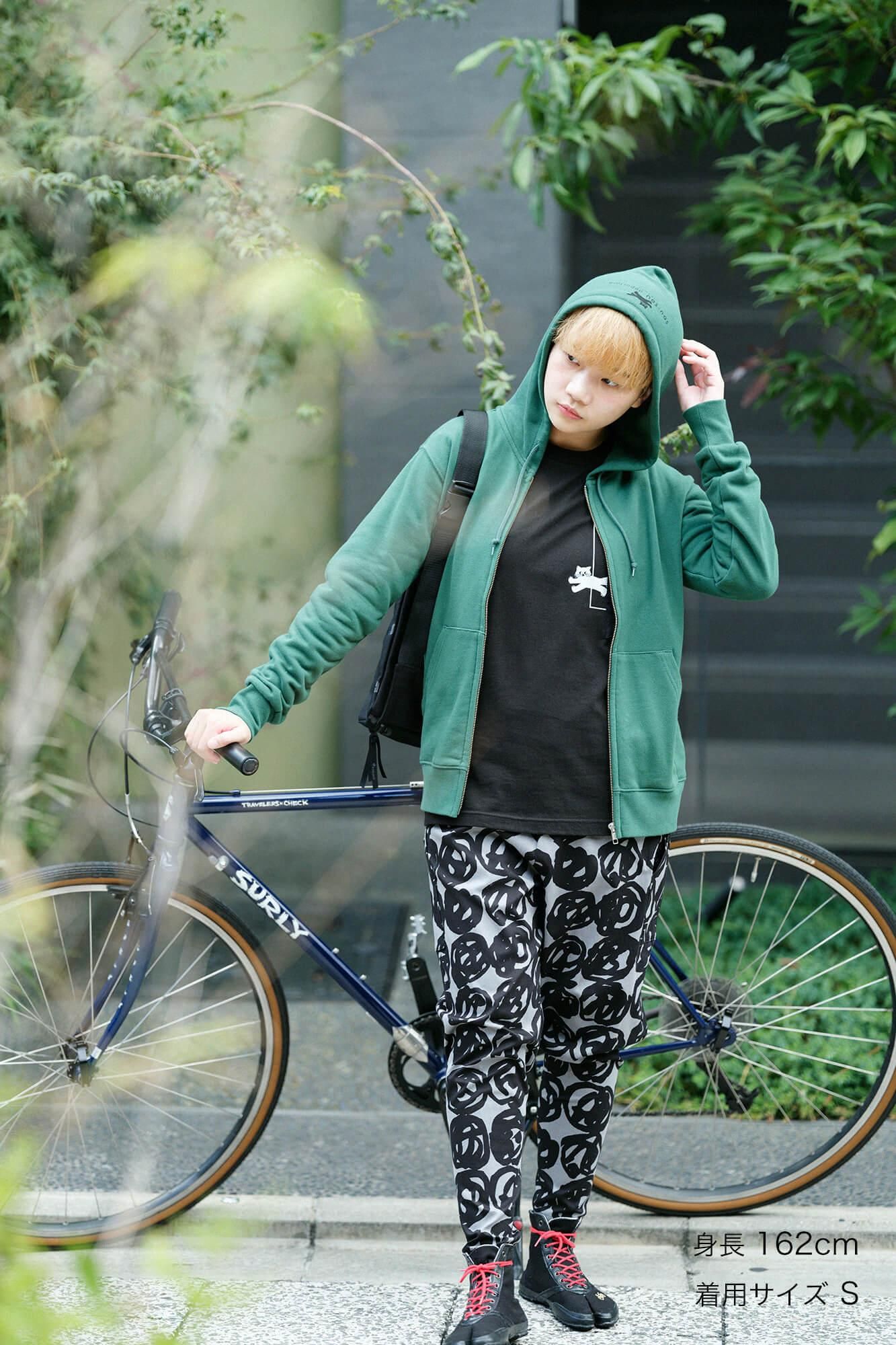 彈性多臂織 BIKE 修腿馬術褲/松果