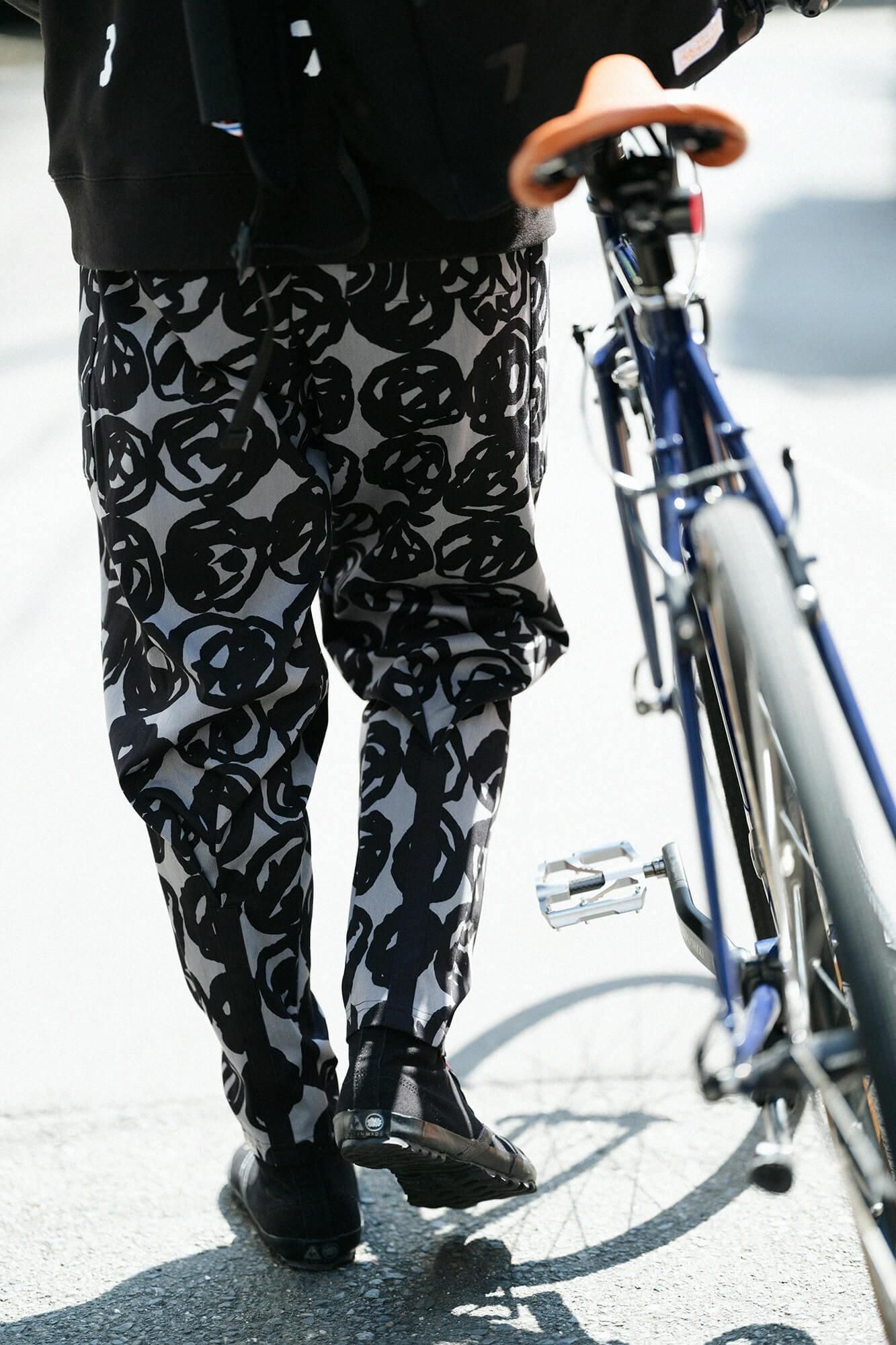 彈性多臂織 BIKE 修腿馬術褲/松果