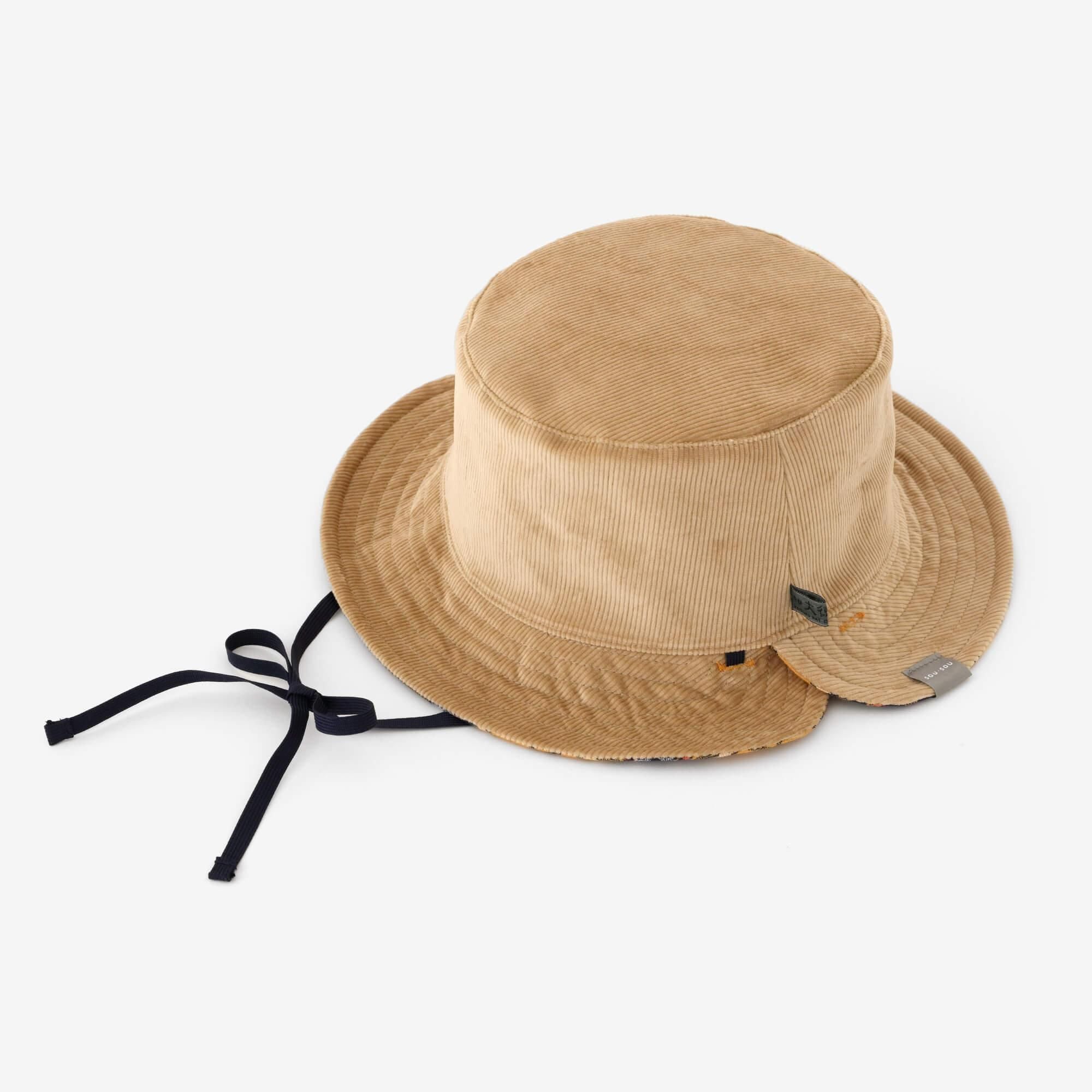 Chapeau de vélo réversible / chèque jaune x so-su-u