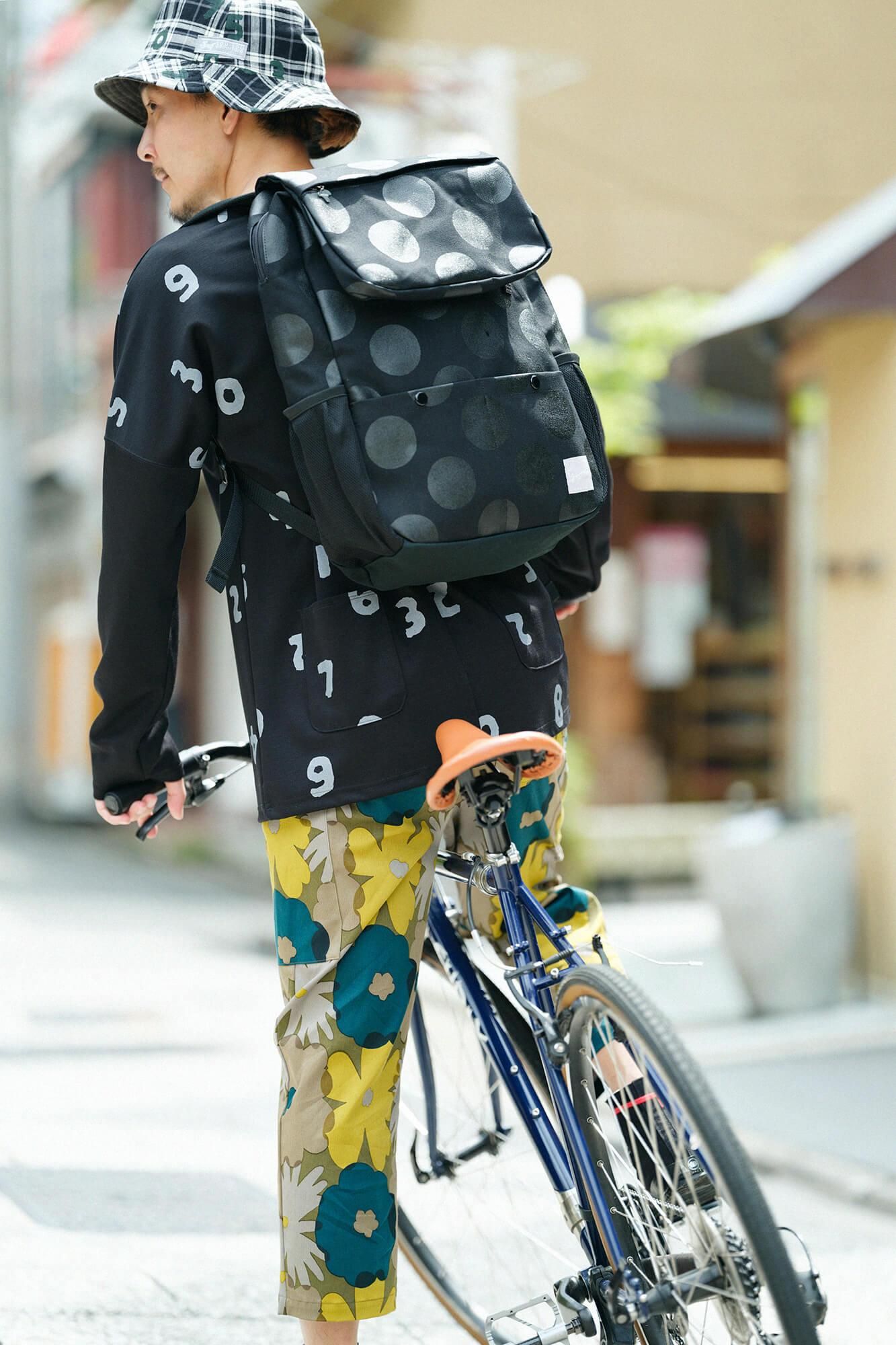 バックパック/KPD 濡羽色(ぬればいろ)×濡羽色(ぬればいろ)