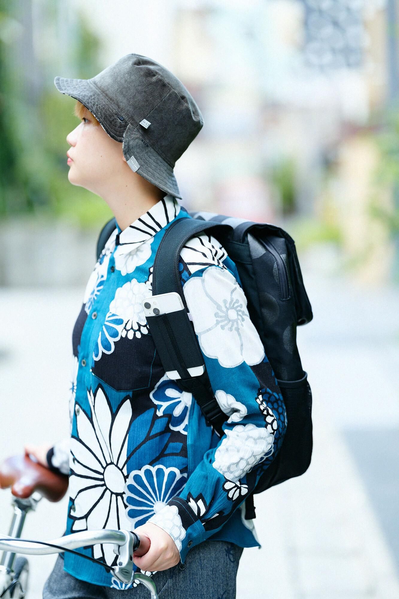 バックパック/KPD 濡羽色(ぬればいろ)×濡羽色(ぬればいろ)