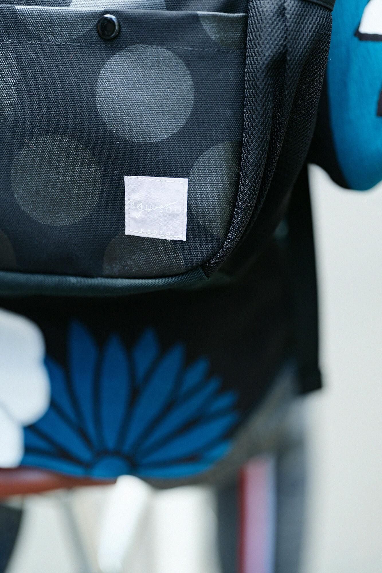 バックパック/KPD 濡羽色(ぬればいろ)×濡羽色(ぬればいろ)