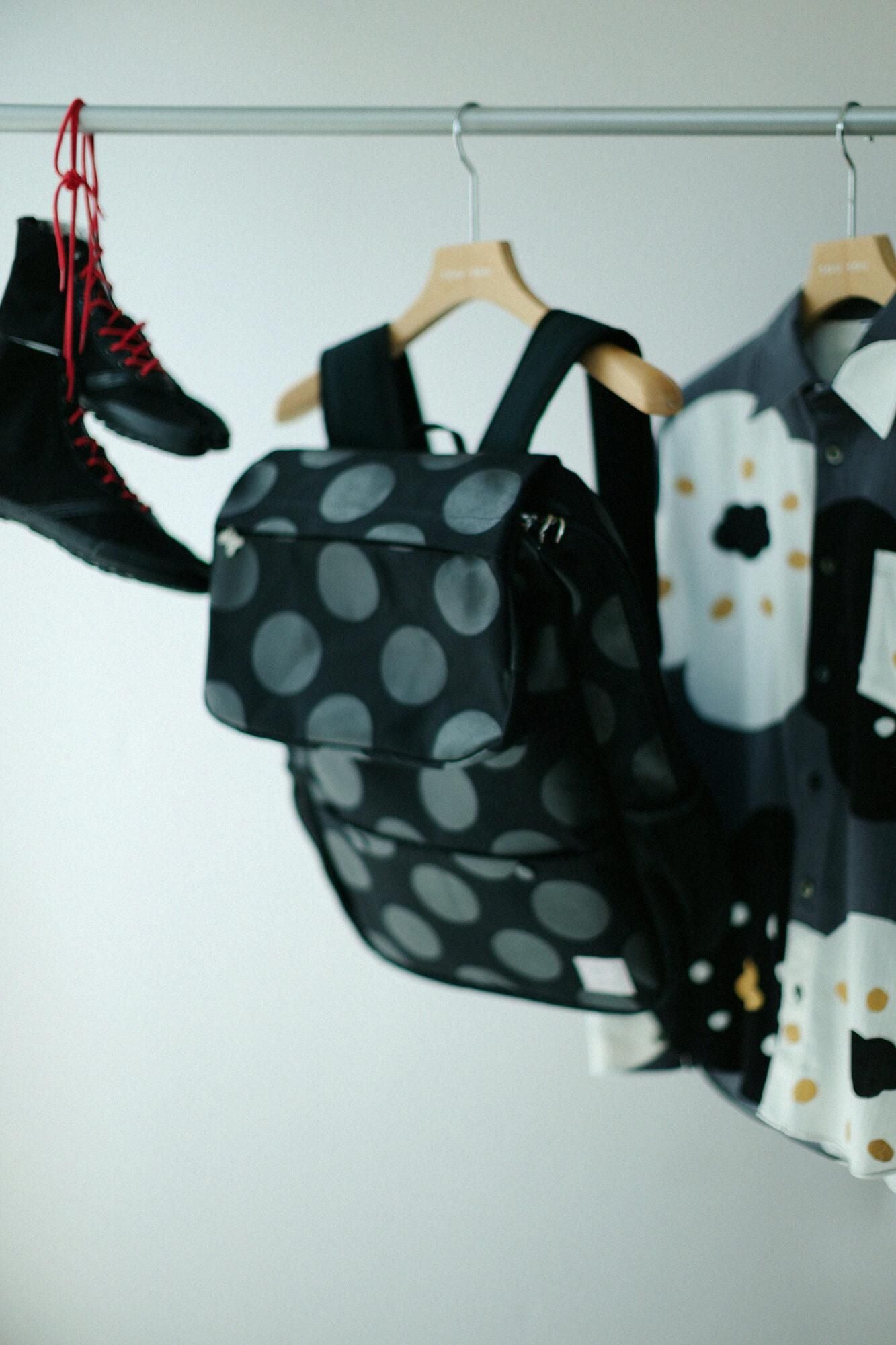 バックパック/KPD 濡羽色(ぬればいろ)×濡羽色(ぬればいろ)