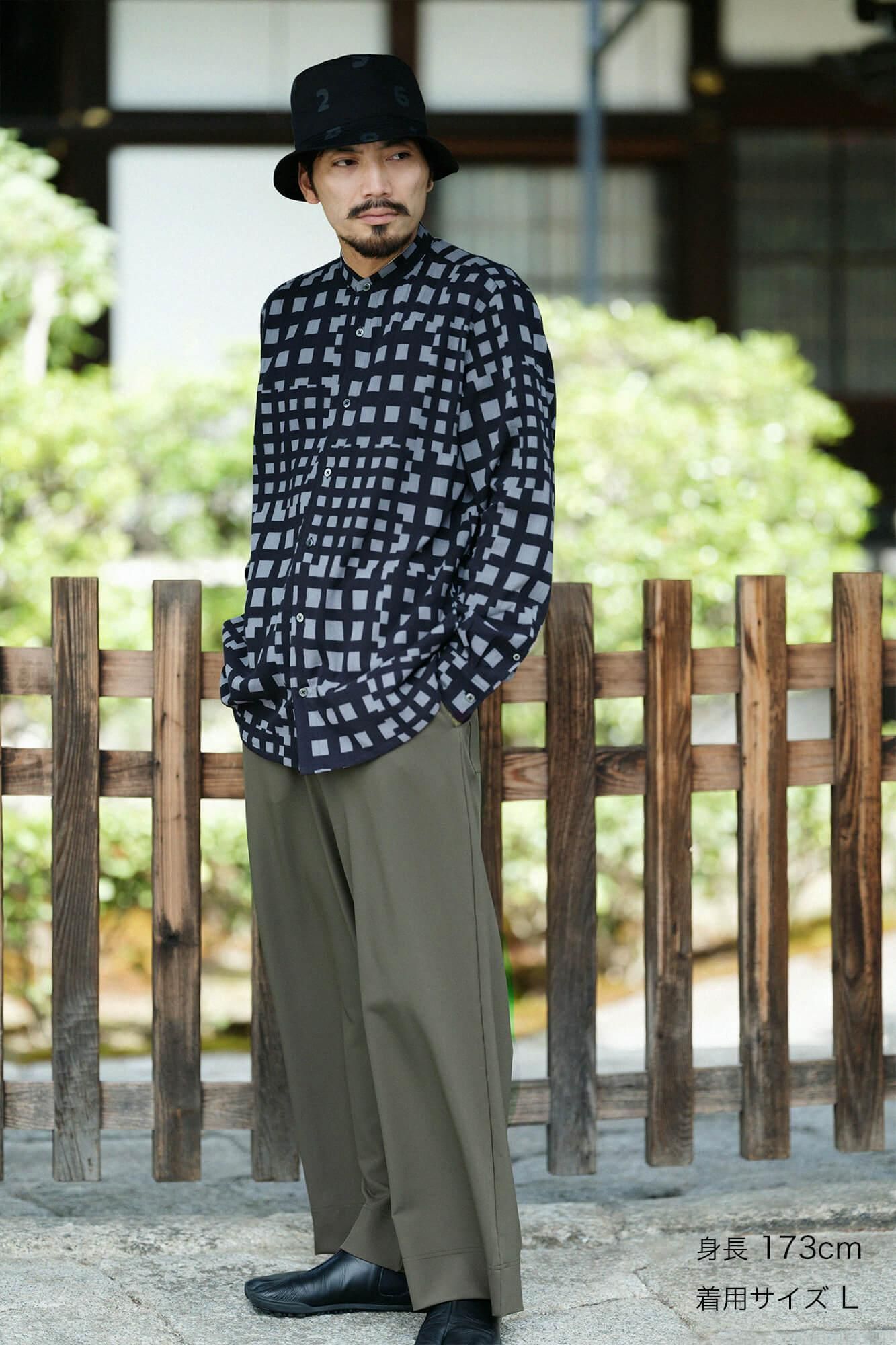 2WAY Stretch Twill Wide Pants / Olive Green