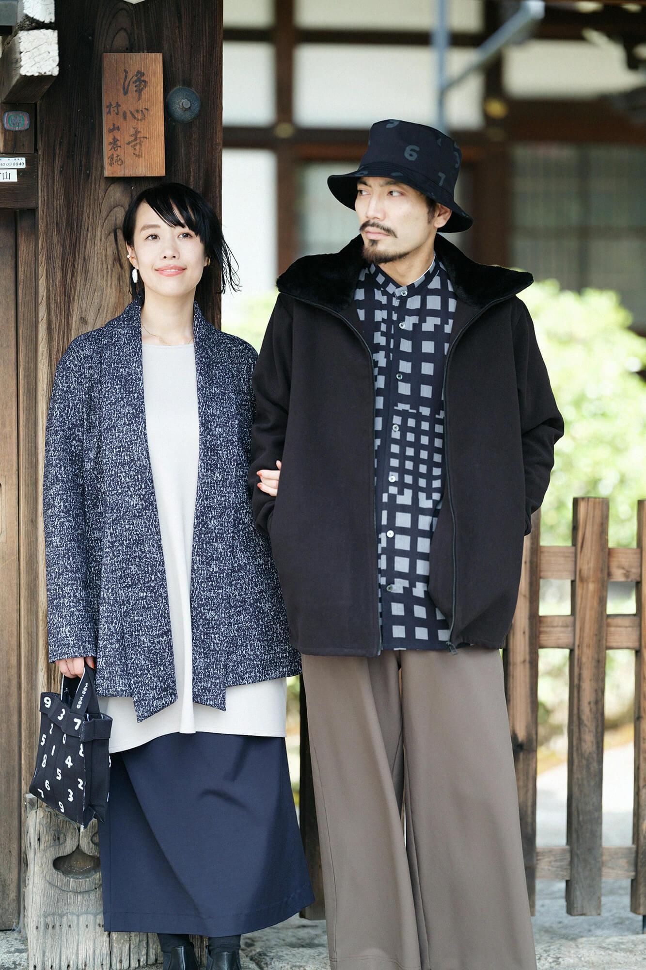 Pontiloma-L/A-Tunika mit U-Boot-Ausschnitt aus Wollmischung/Grauweiß