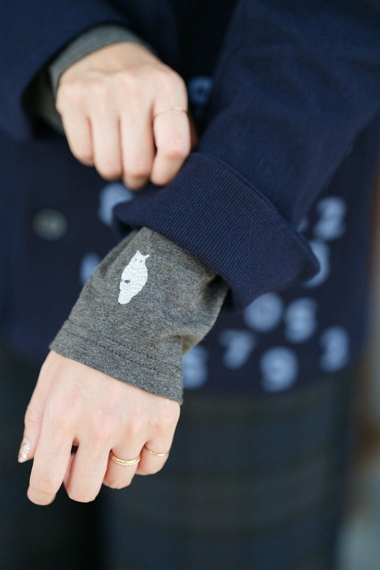 트위스트터틀 l/s/짙은 회색