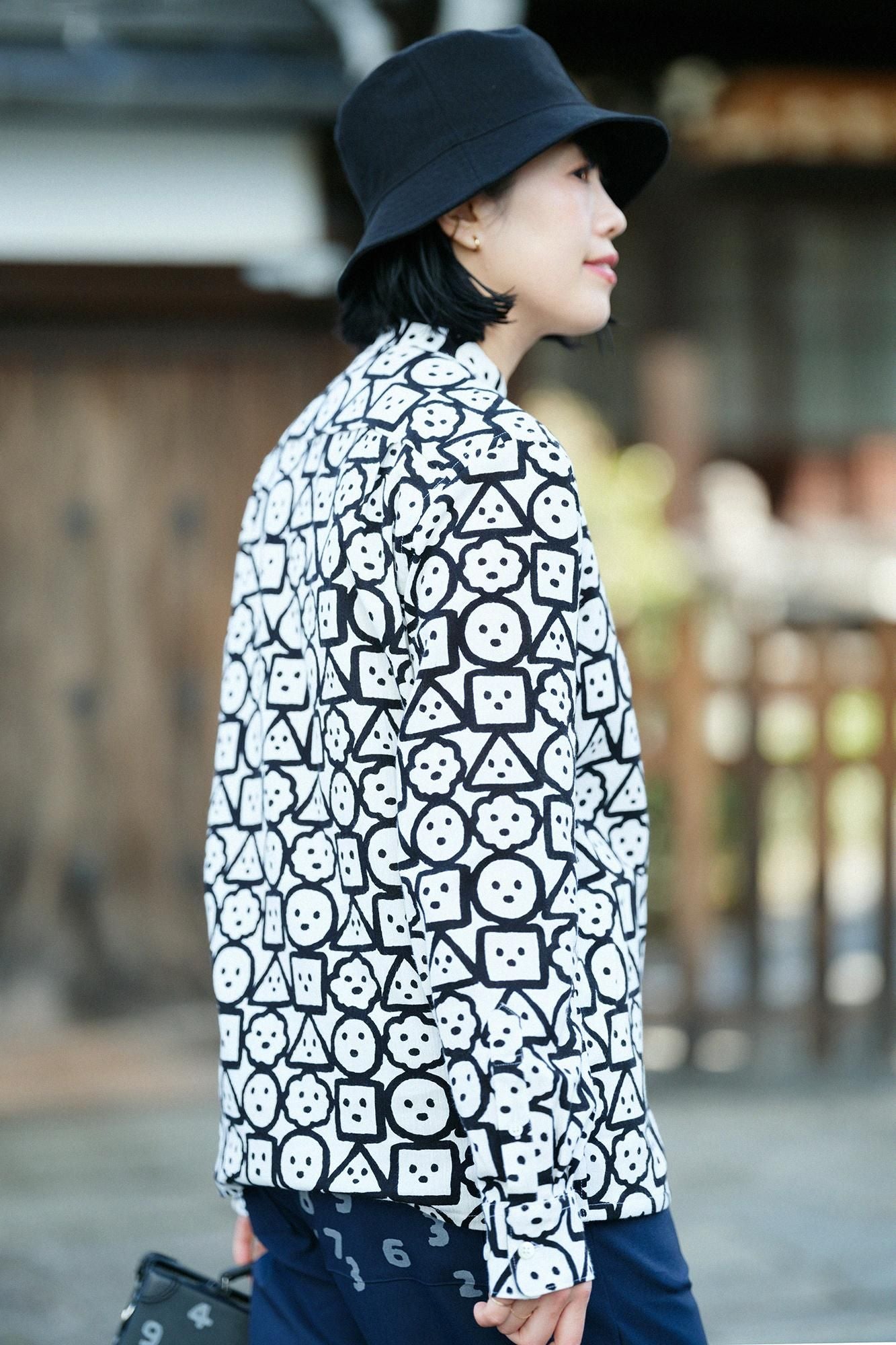 高島縮棉 20/20 立領長袖襯衫 sp/大家