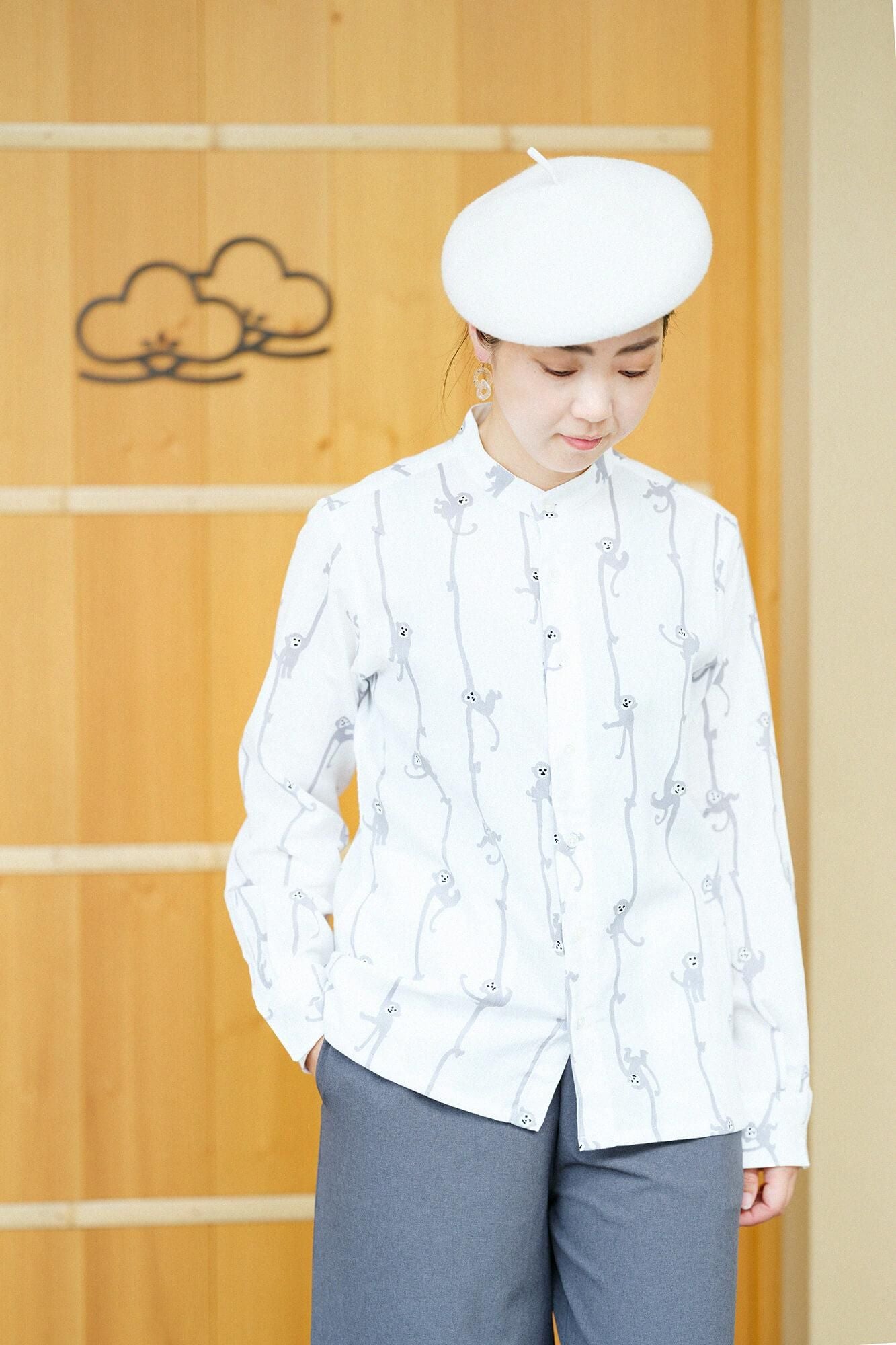 Chizimi Cotton 20/20 Long-sleeved Shirt SP/Year of the Monkey