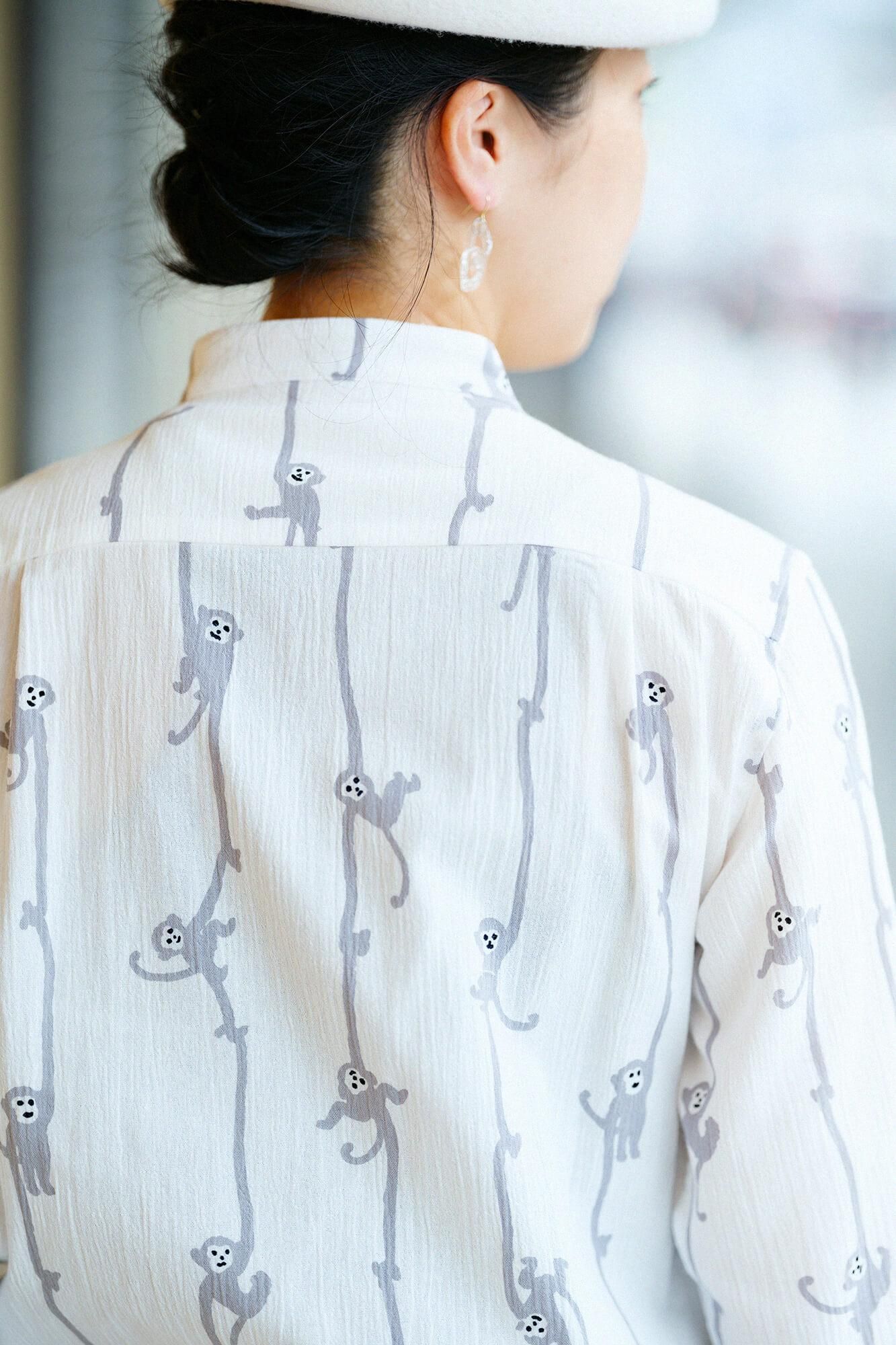 Chizimi Cotton 20/20 Long-sleeved Shirt SP/Year of the Monkey