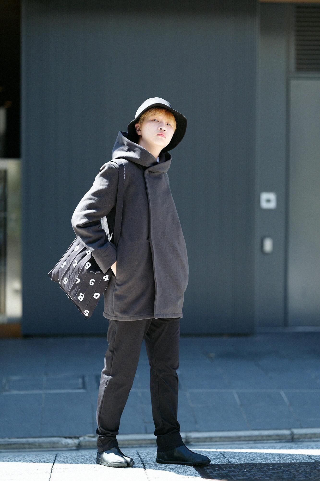 SOU・SOU×KNT365バッグ Knitty/SO-SU-U 濡羽色(ぬればいろ)