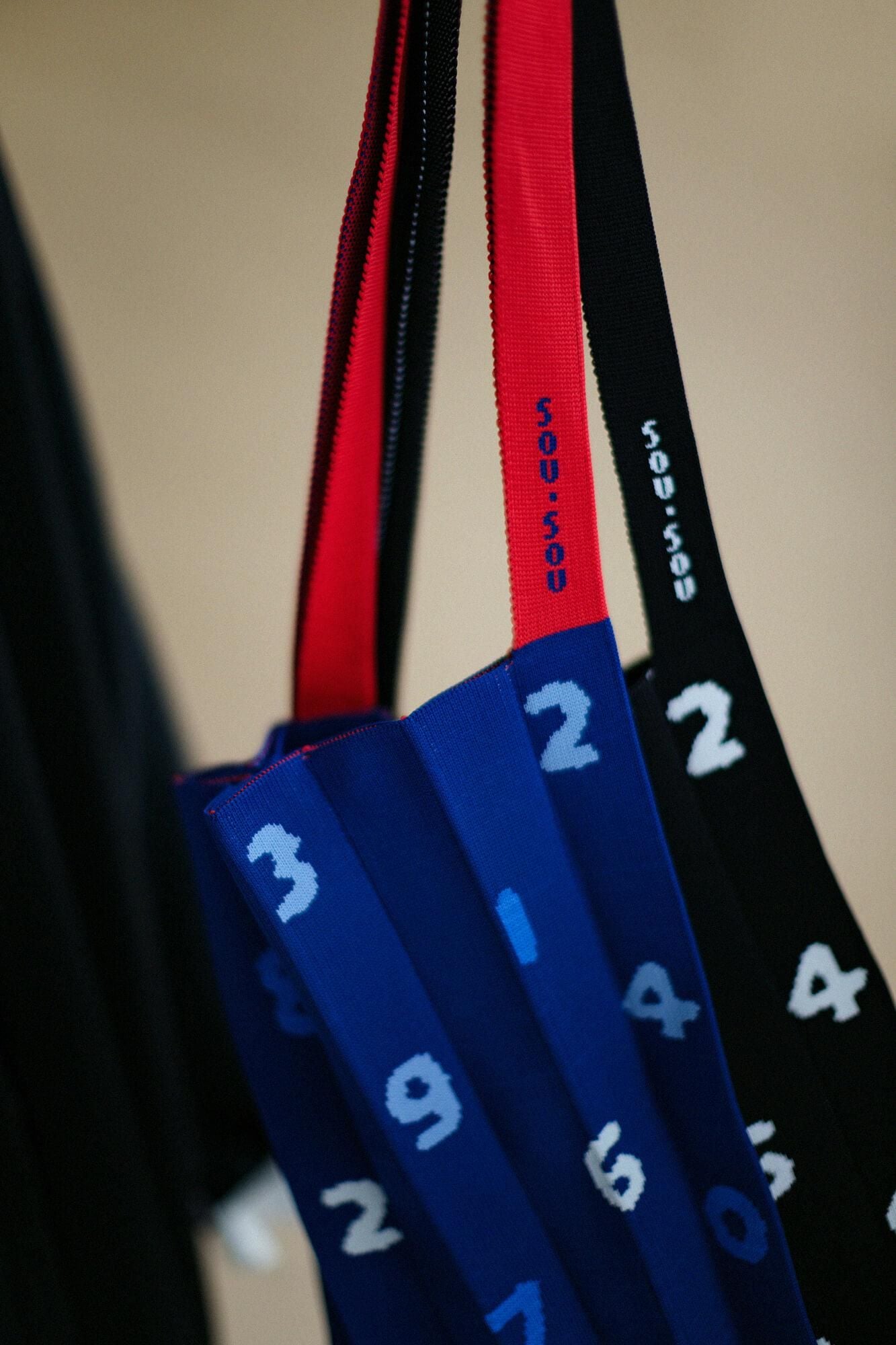 SOU・SOU×KNT365バッグ Knitty/SO-SU-U 濡羽色(ぬればいろ)