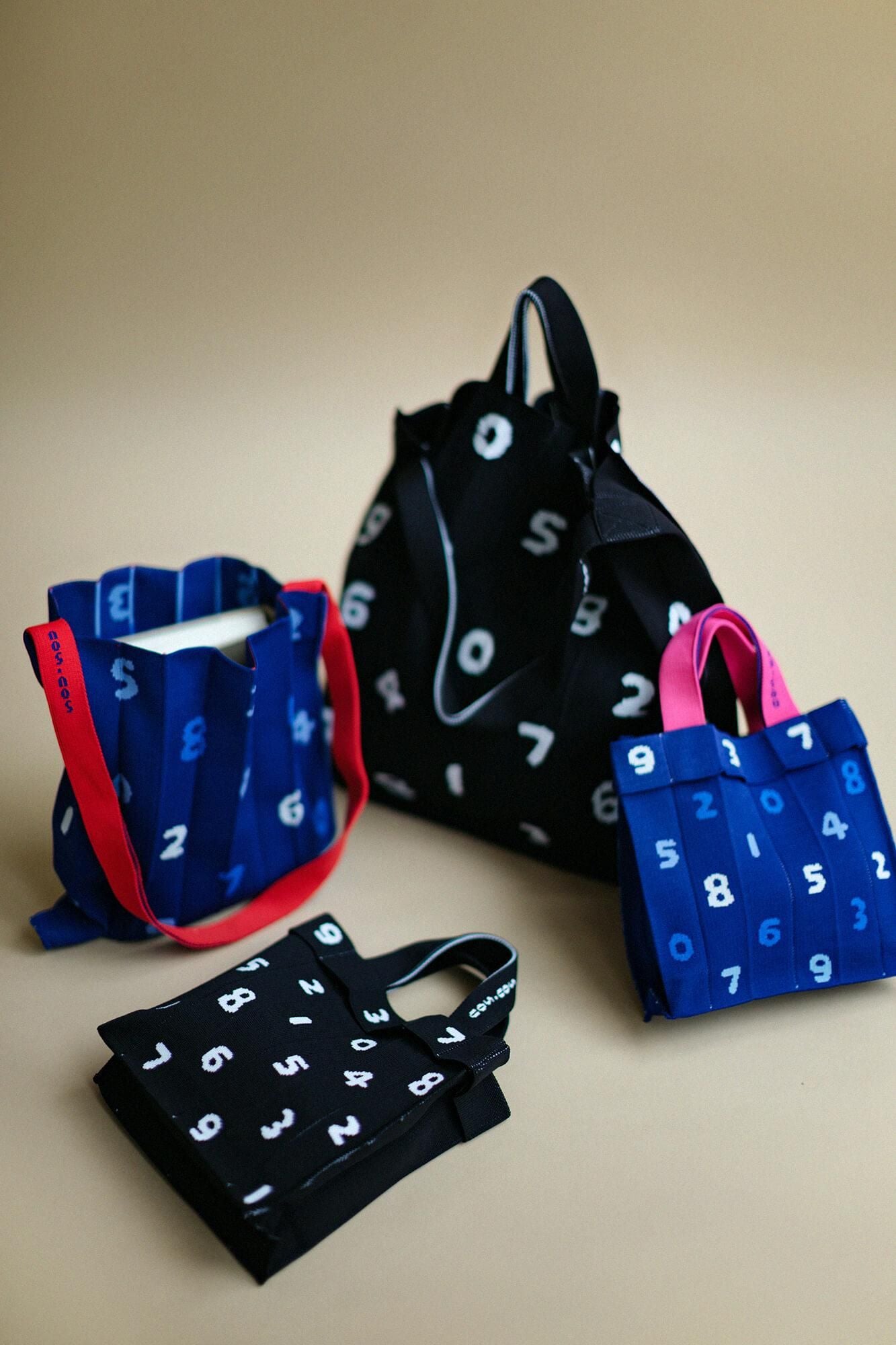 SOU・SOU×KNT365バッグ Co-Knitty/SO-SU-U 濡羽色(ぬればいろ)