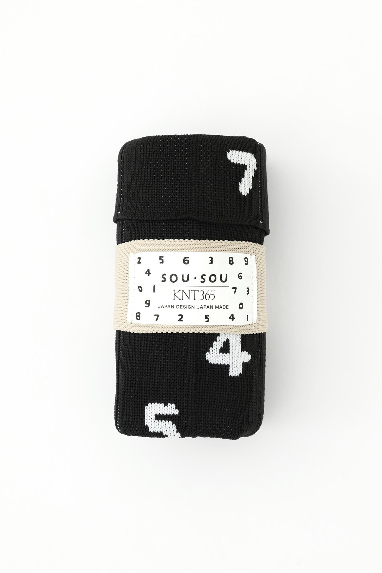 SOU・SOU×KNT365バッグ Co-Knitty/SO-SU-U 濡羽色(ぬればいろ)