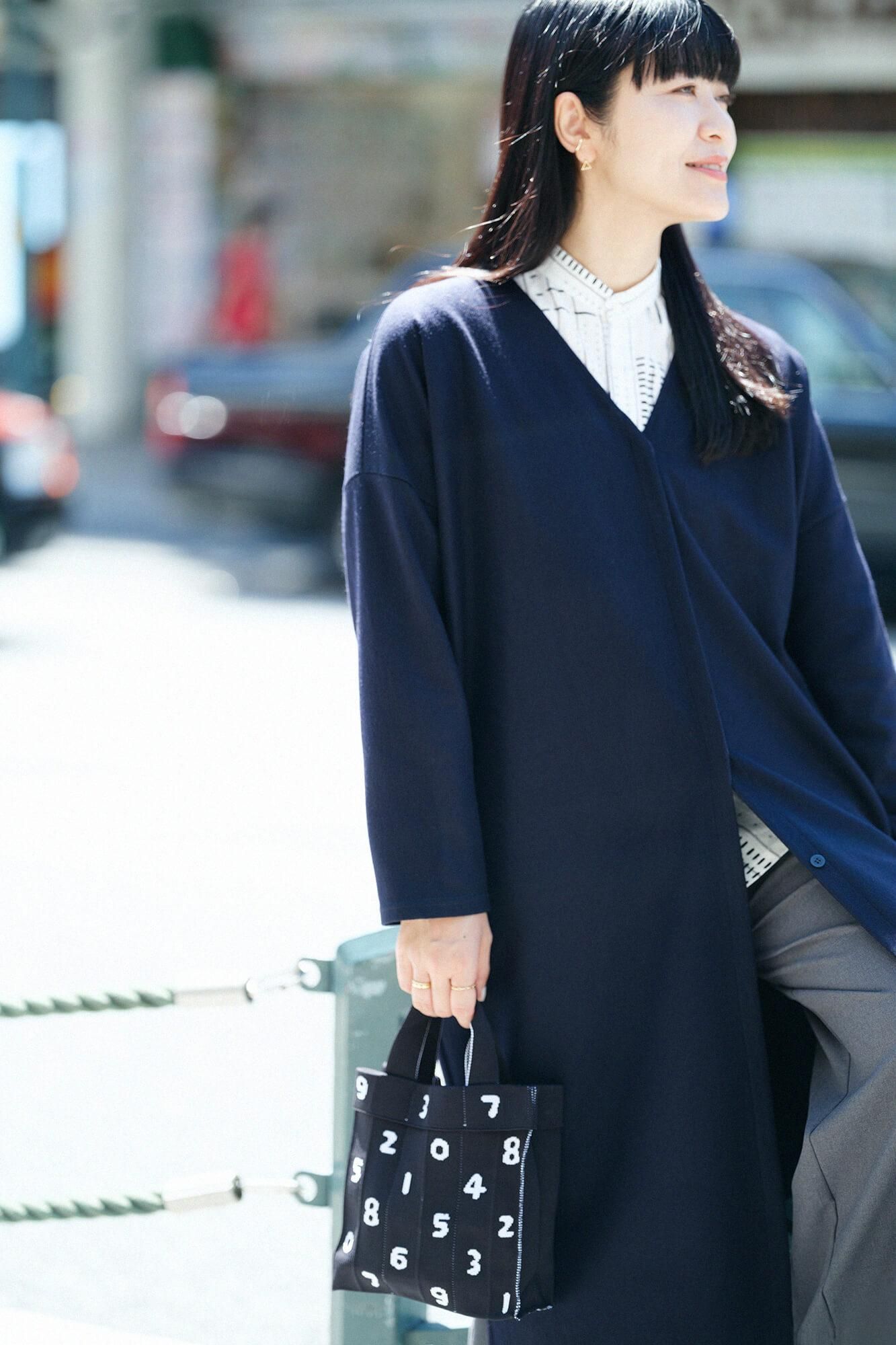 SOU・SOU×KNT365バッグ Co-Knitty/SO-SU-U 濡羽色(ぬればいろ)