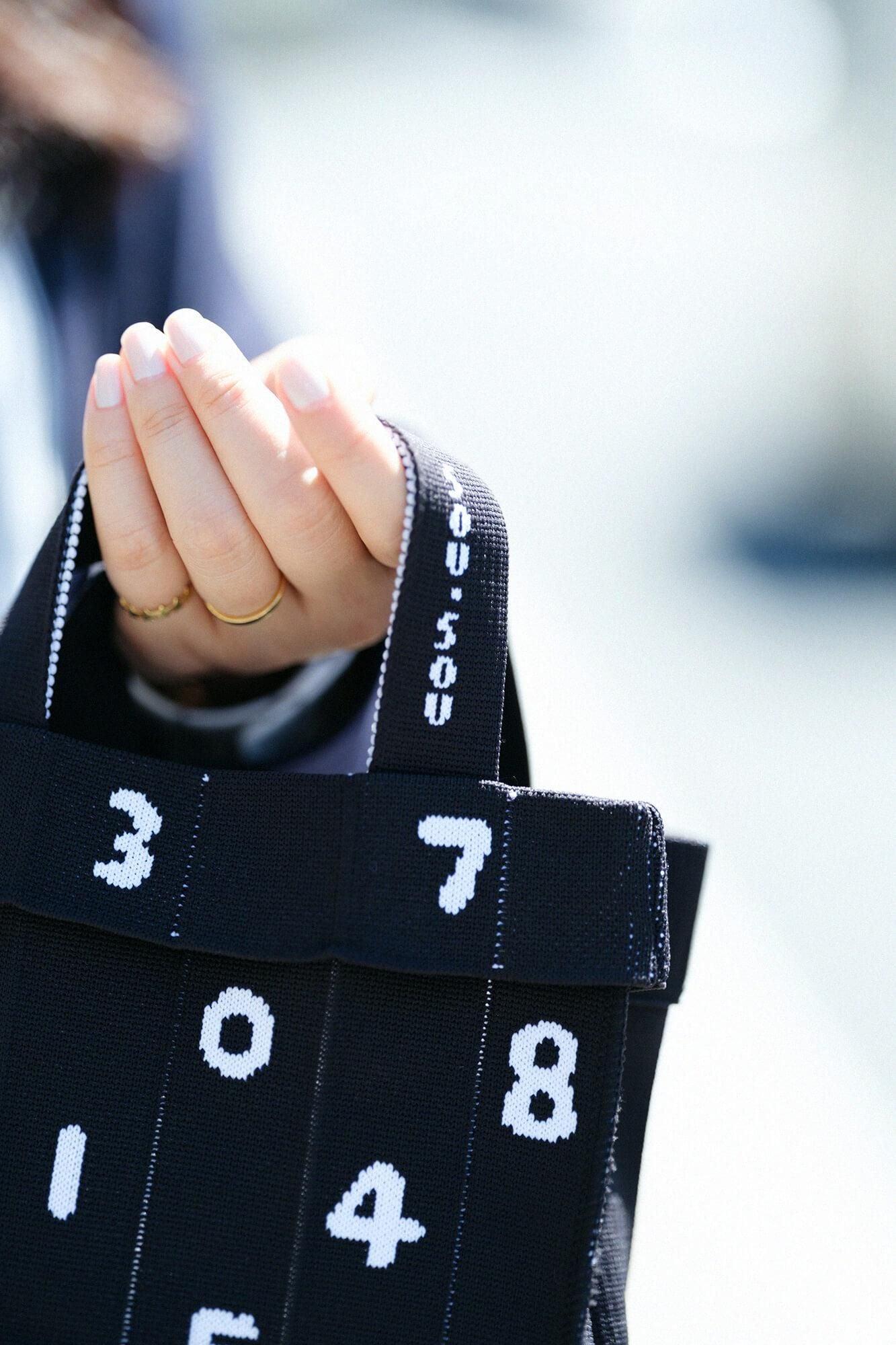 SOU・SOU×KNT365バッグ Co-Knitty/SO-SU-U 濡羽色(ぬればいろ)