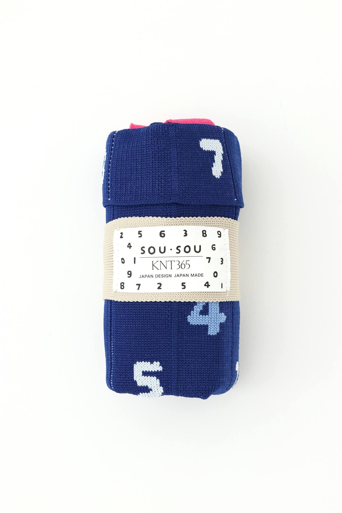 SOU・SOU×KNT365バッグ Co-Knitty/SO-SU-U 紺青(こんじょう)